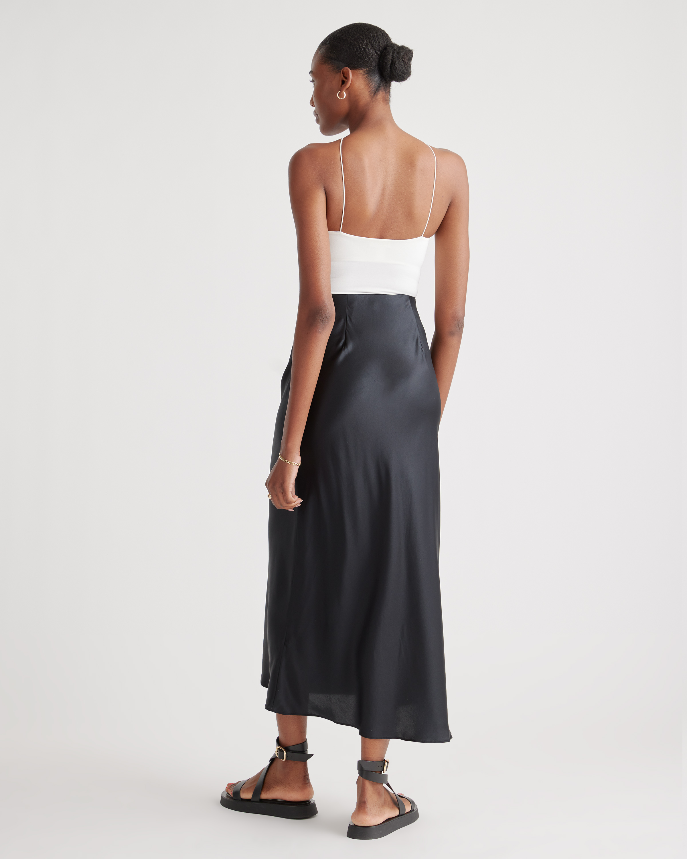 100% Washable Silk Maxi Skirt — Image 57