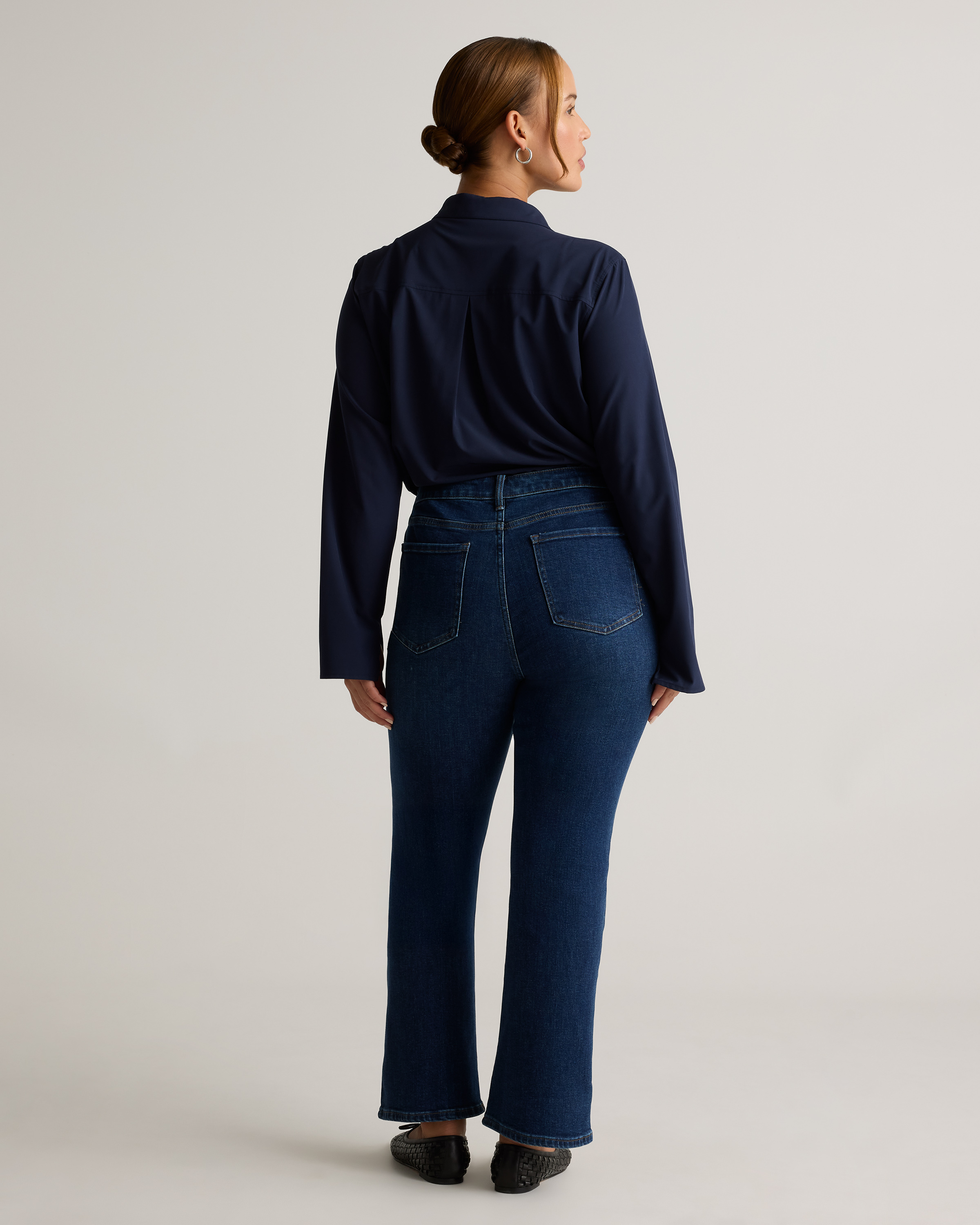 Bella Stretch Kick Flare Jeans — Image 166