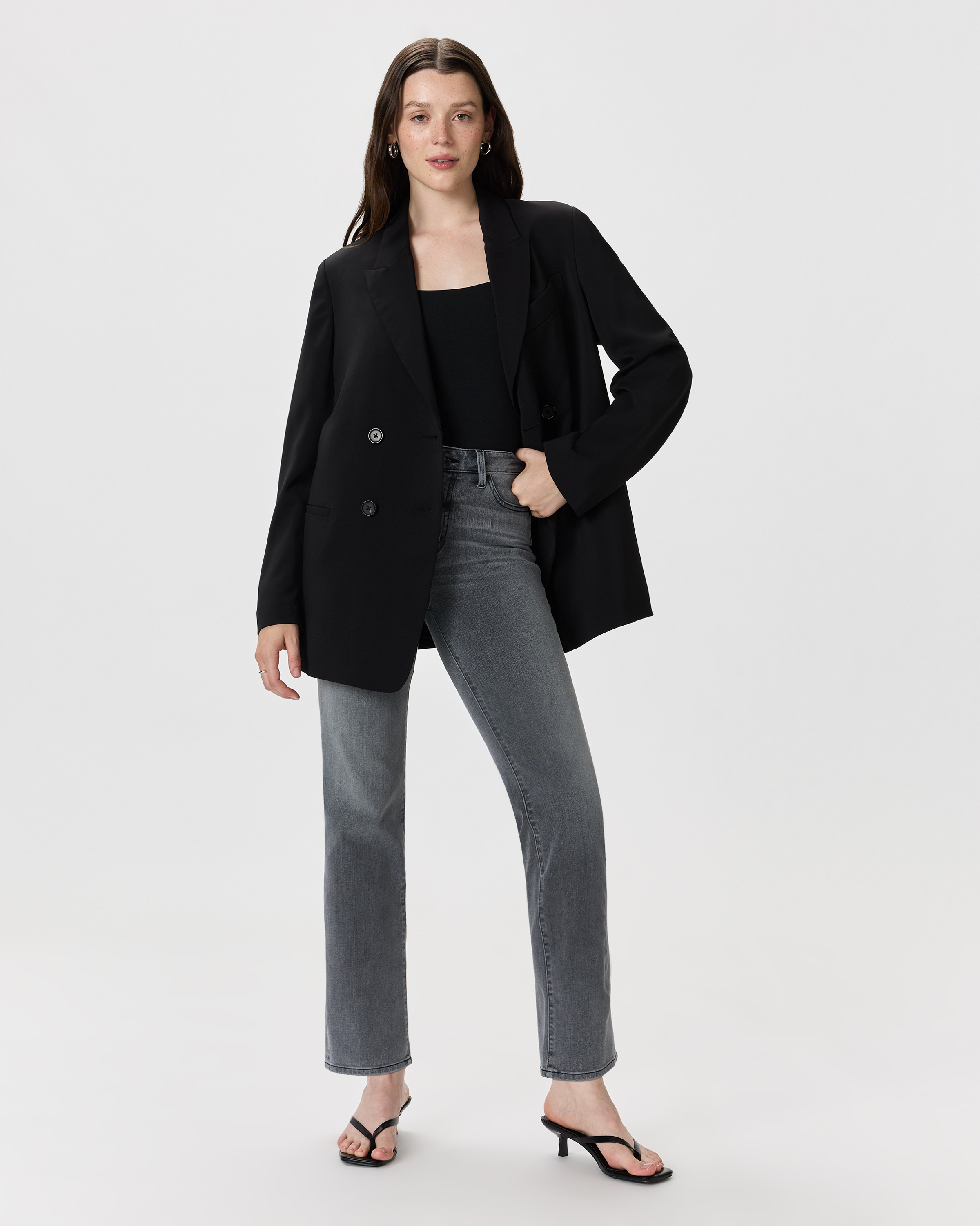 Bella Stretch Kick Flare Jeans — Image 147