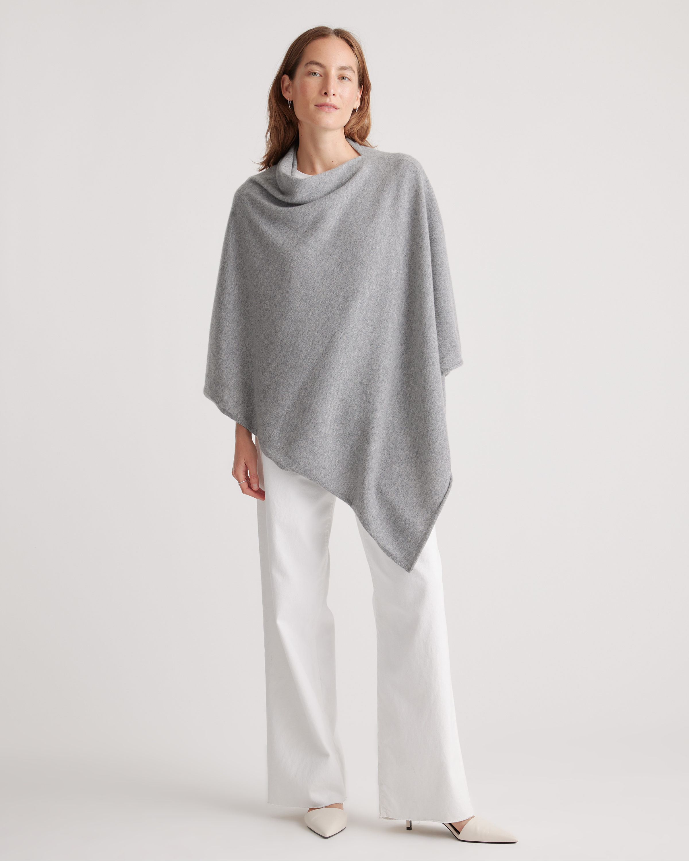 Mongolian Cashmere Poncho — Image 7