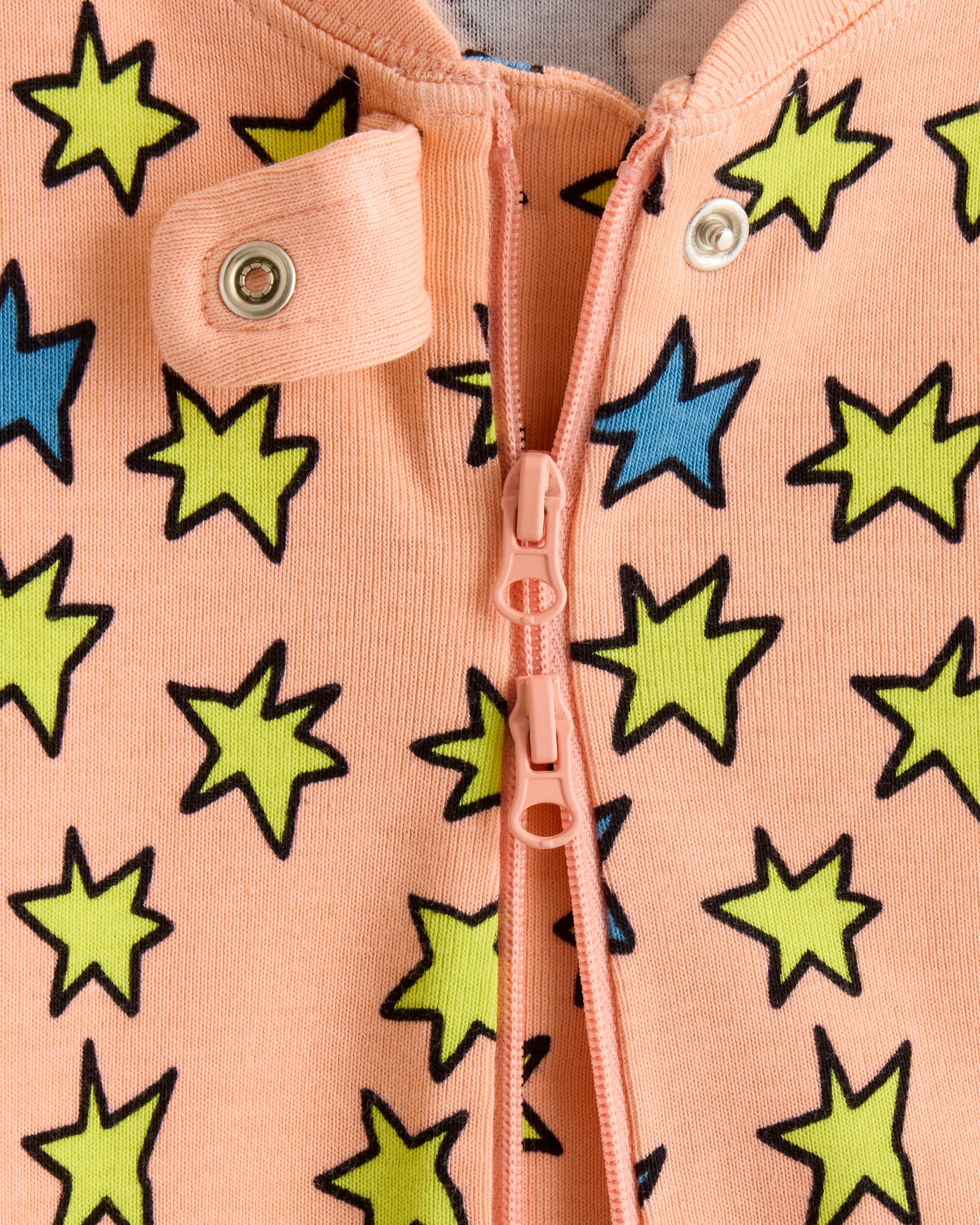 100% Organic Cotton Footie Pajama — Image 6