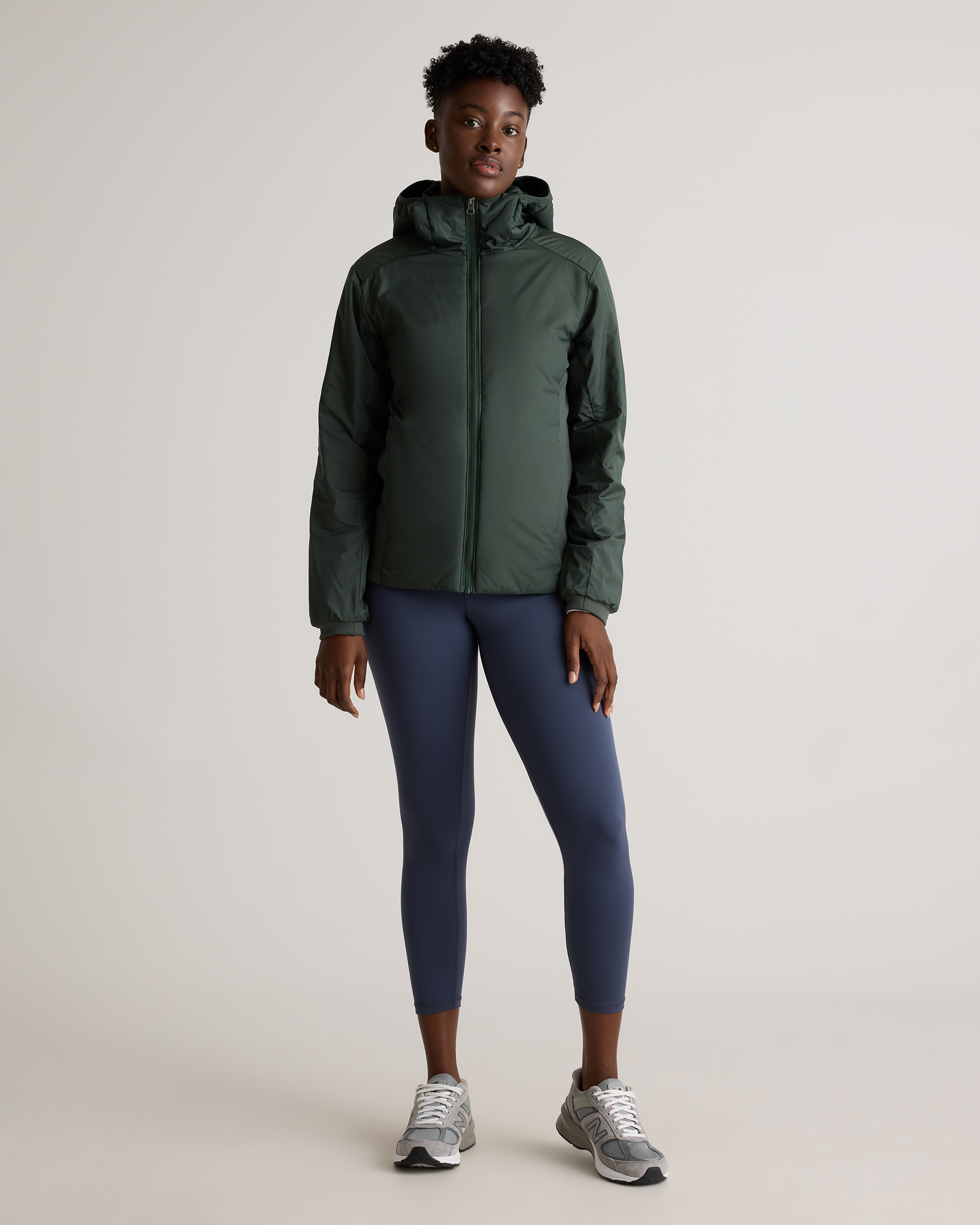 Hybrid Insulated Lightweight Hooded Jacket — Image 9