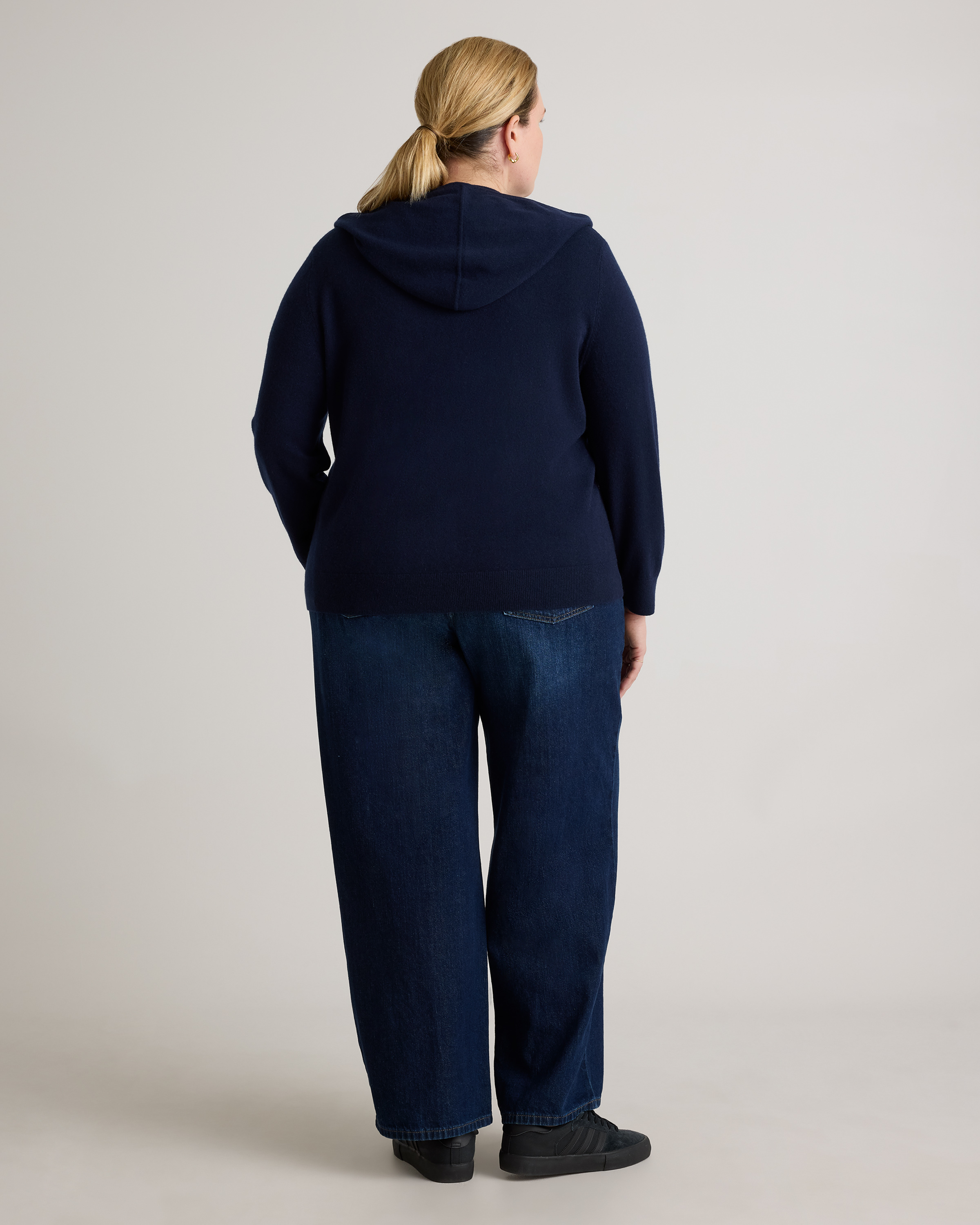 Mongolian Cashmere Full-Zip Hoodie — Image 26