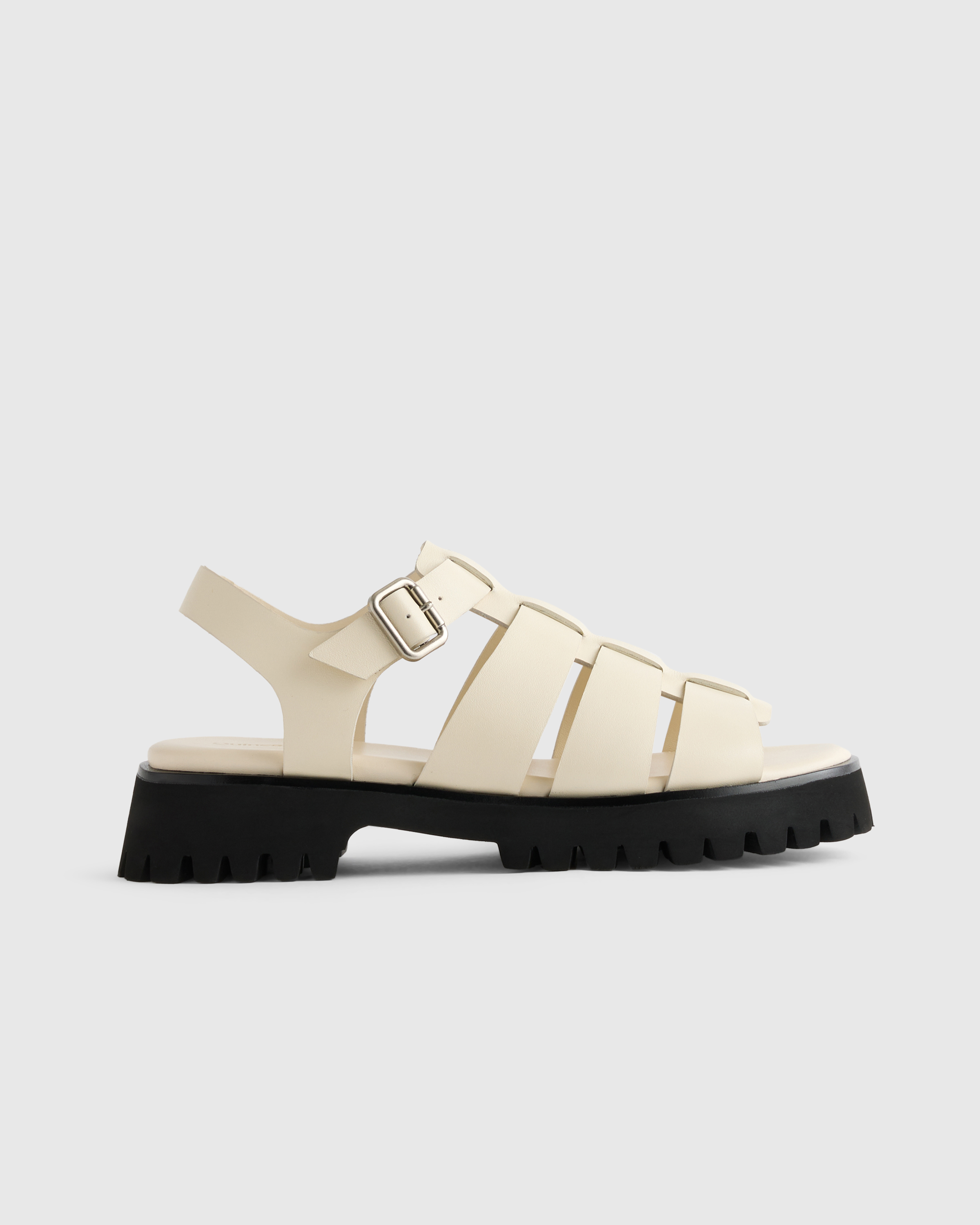Italian Leather Lug Sole Fisherman Sandal — Image 13