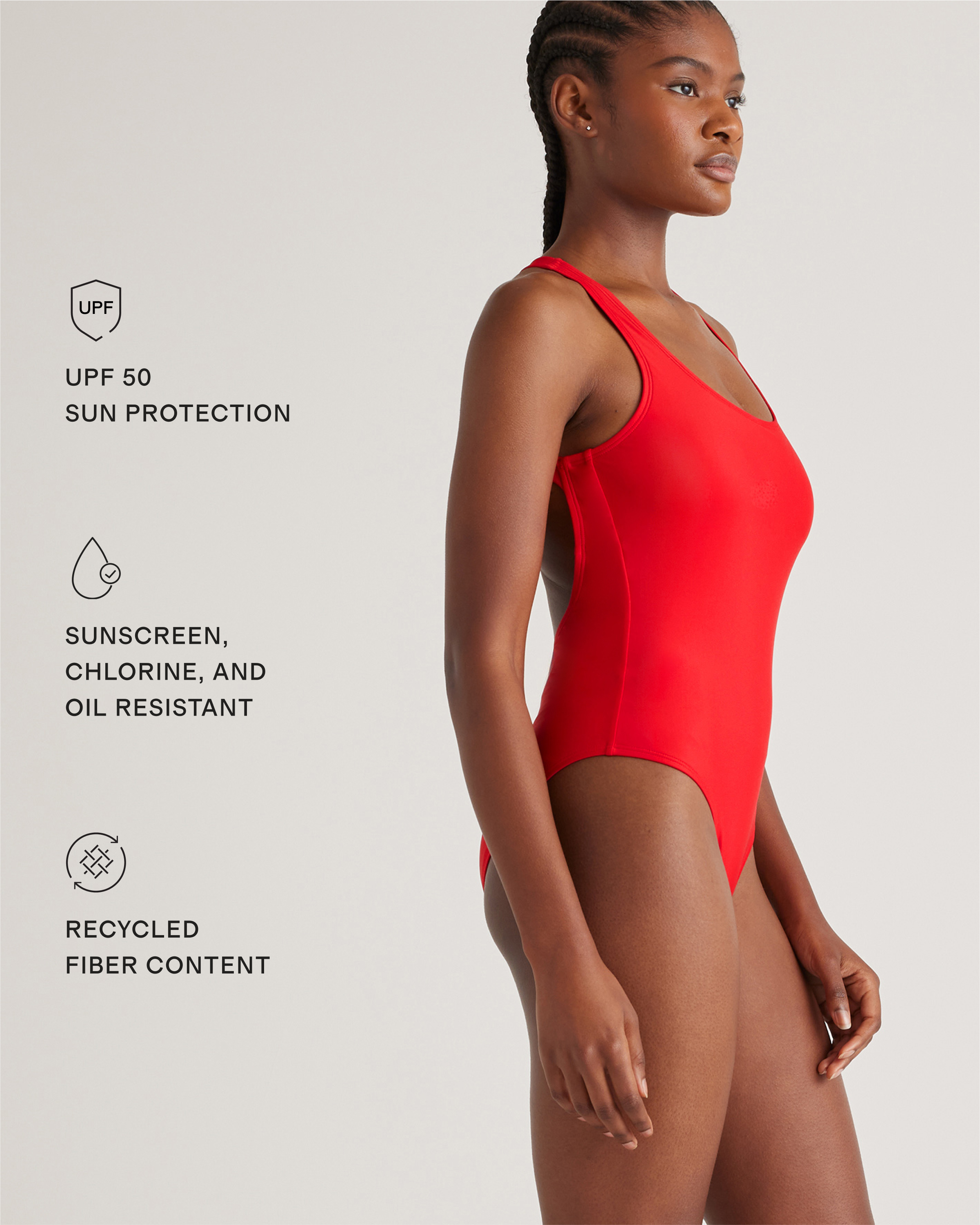 Italian Cross-Back One-Piece Swimsuit — Image 19