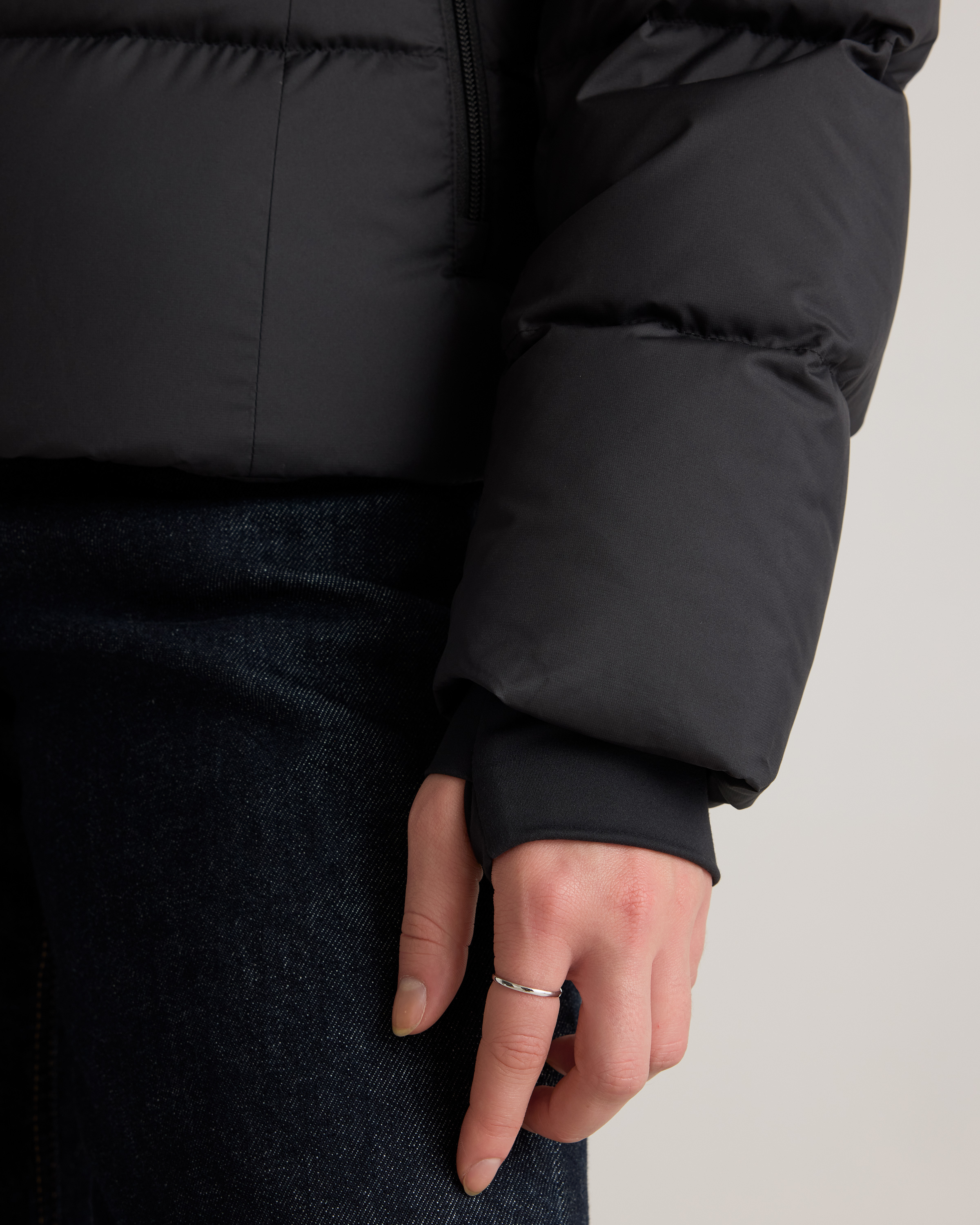 Responsible Down Cinch Waist Puffer Jacket — Image 10