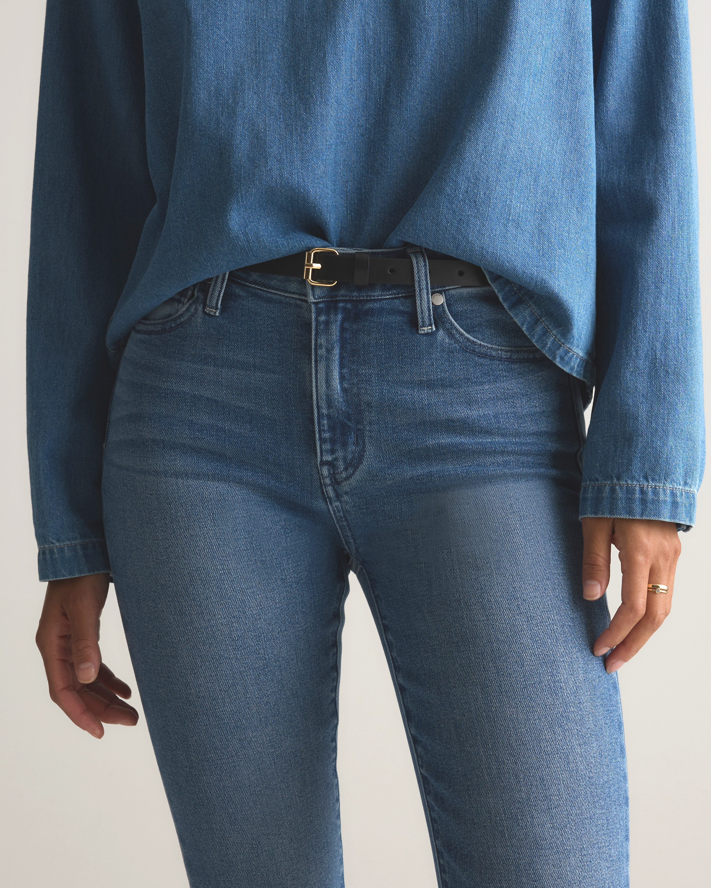 Bella Stretch Kick Flare Jeans — Image 11