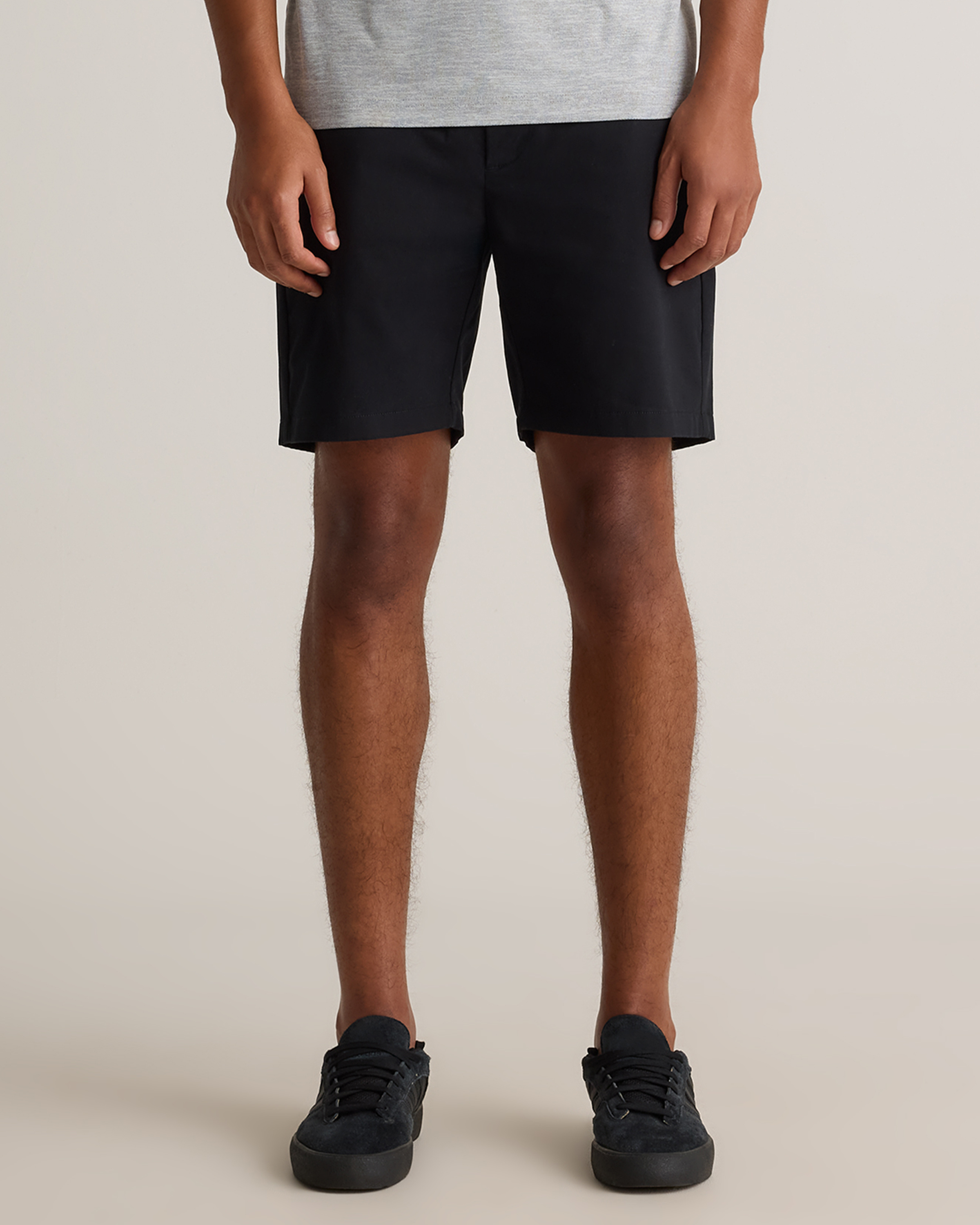 Organic Cotton Classic Stretch Chino Shorts - 7" — Image 18