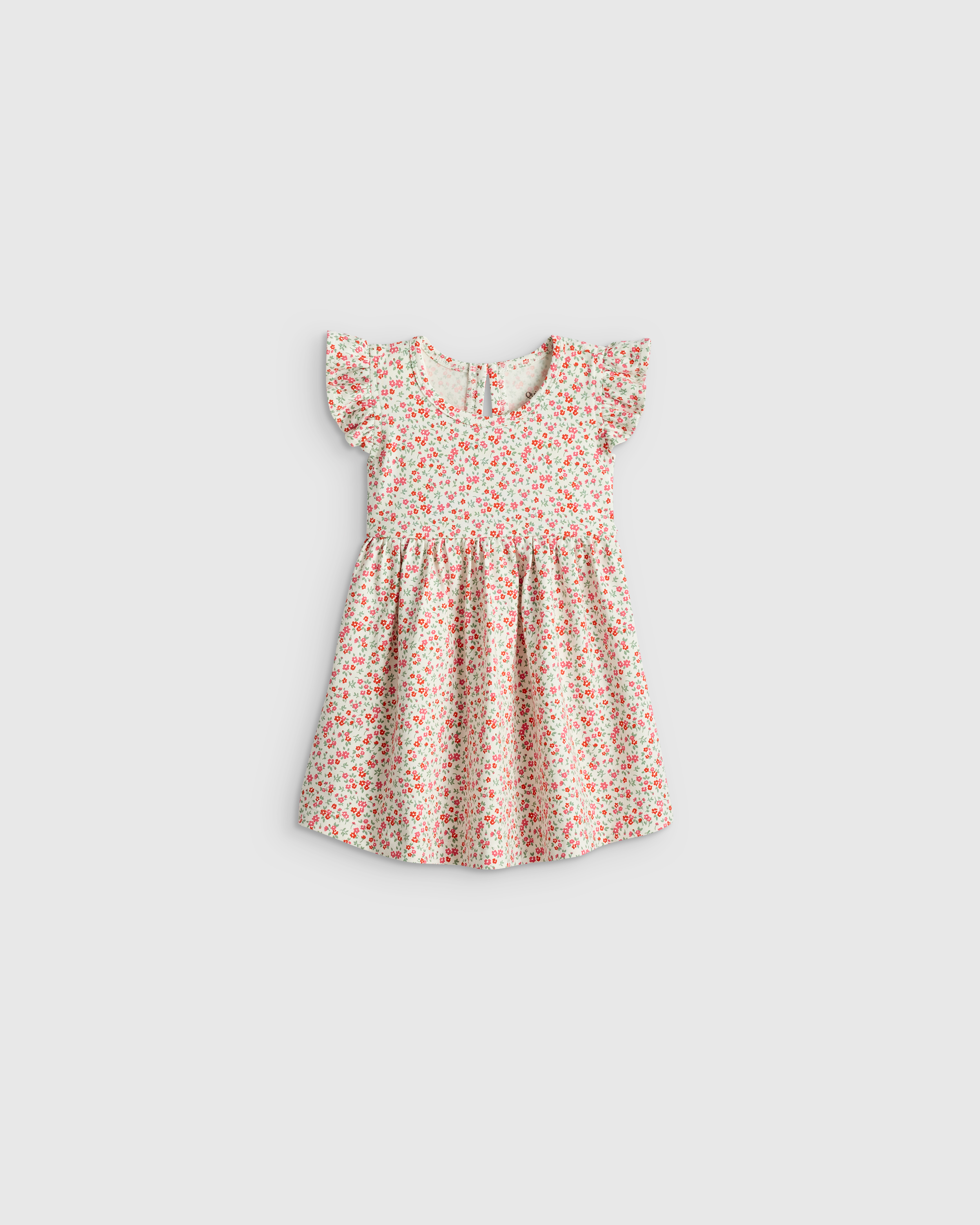 Organic Cotton Sleeveless Ruffle Dress — Image 4