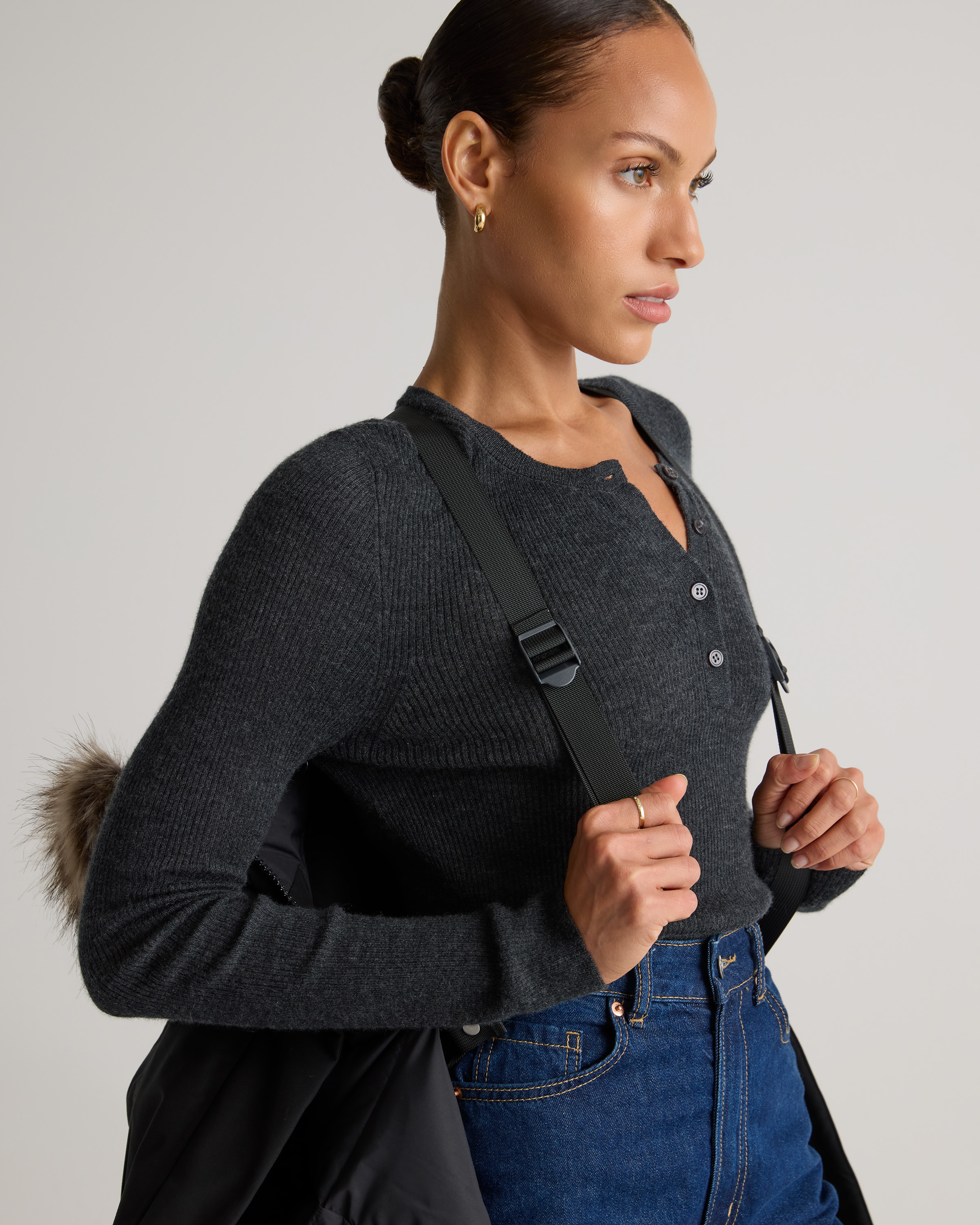 Responsible Down Hooded Long Parka — Image 19