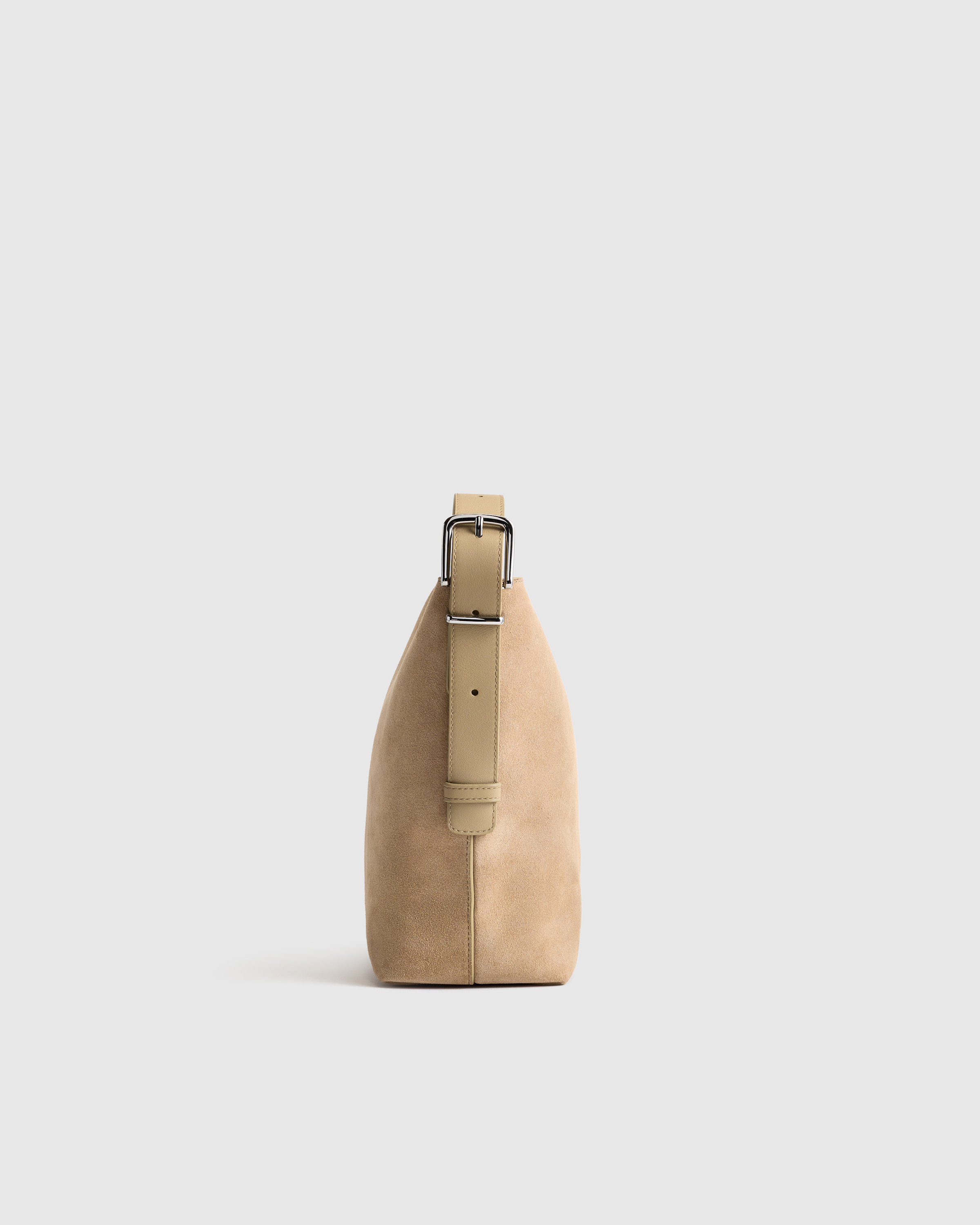 Italian Suede Bucket Crossbody — Image 34
