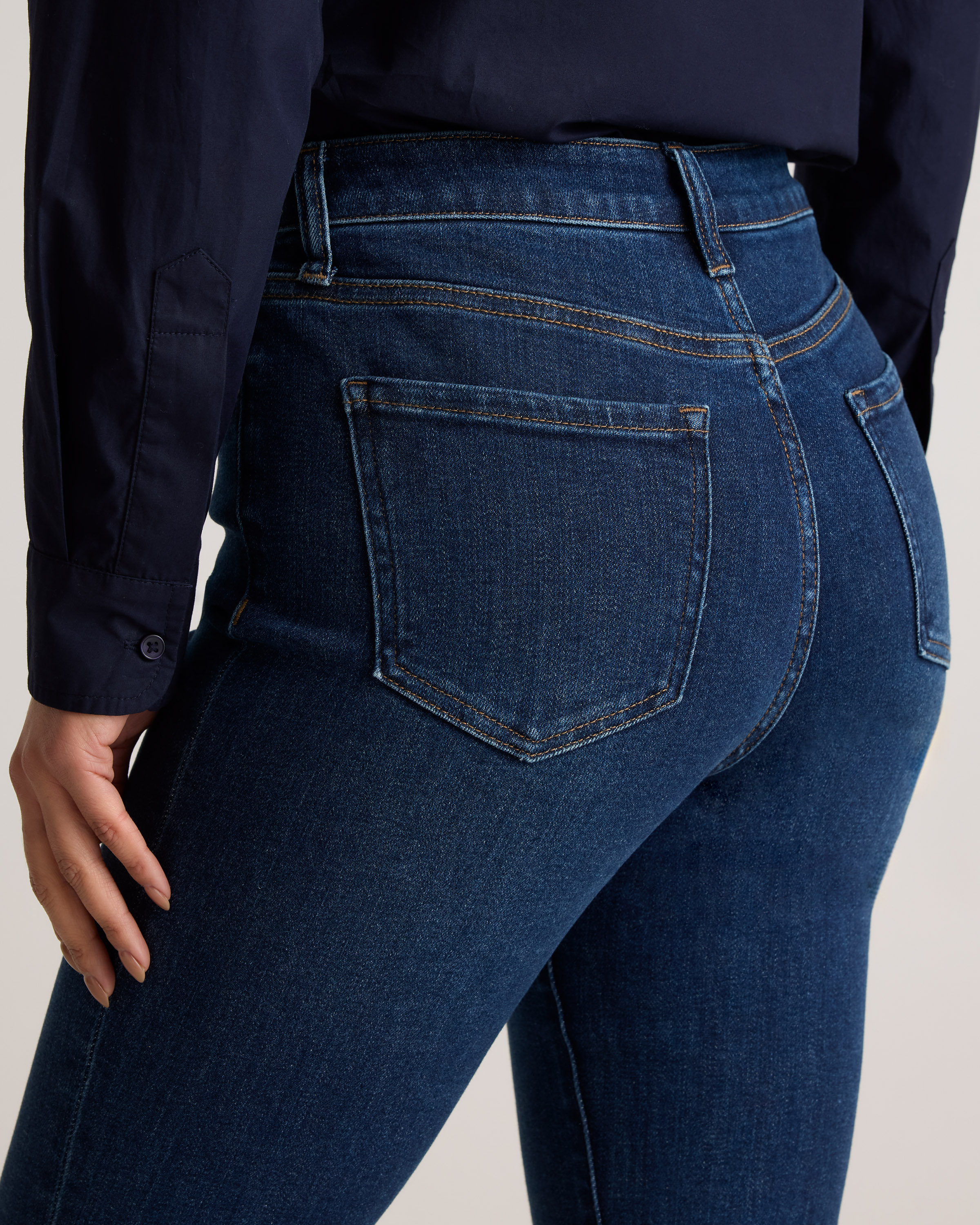 Bella Stretch Kick Flare Jeans — Image 28