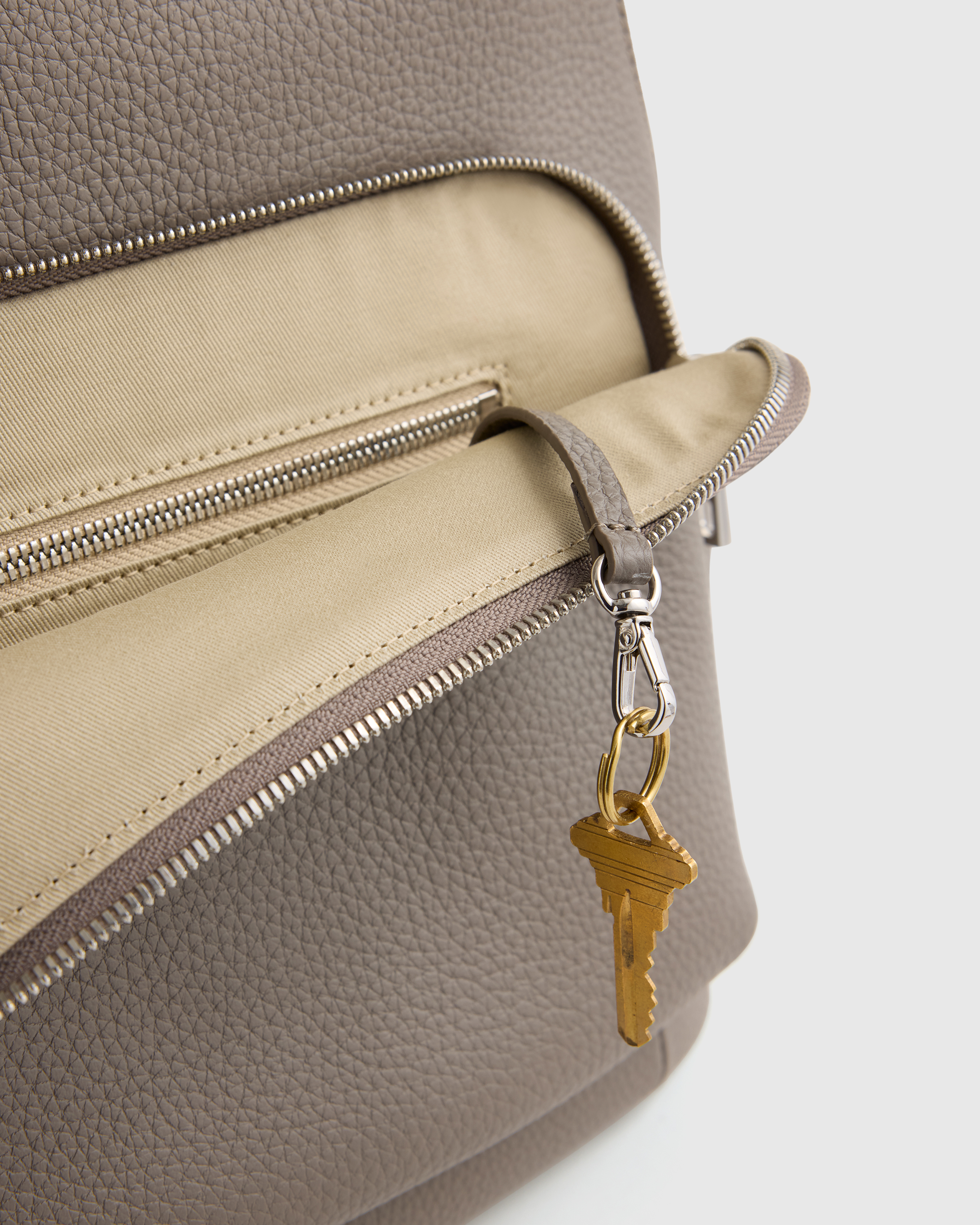 Italian Leather Convertible Backpack — Image 5