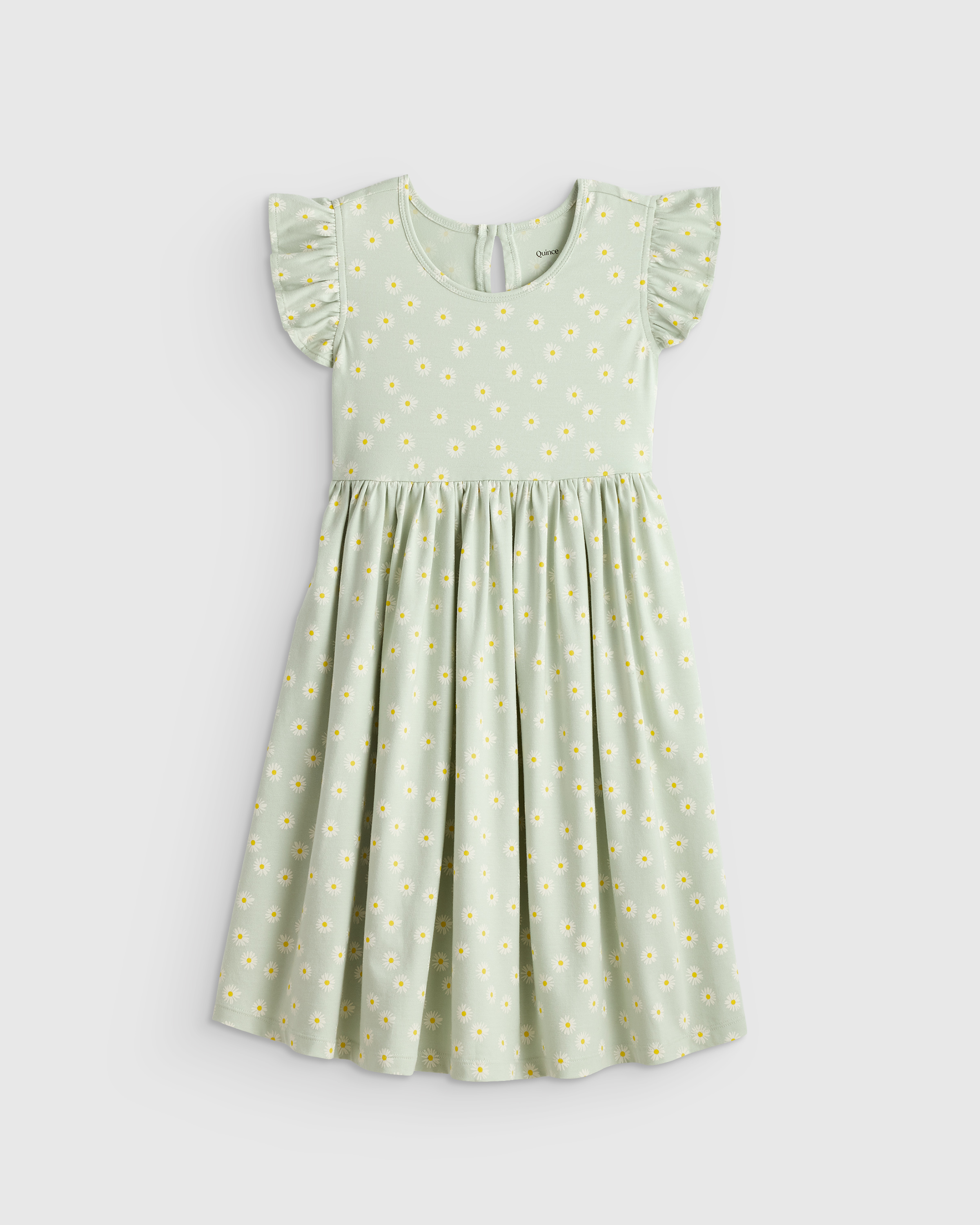 Organic Cotton Sleeveless Ruffle Dress — Image 6