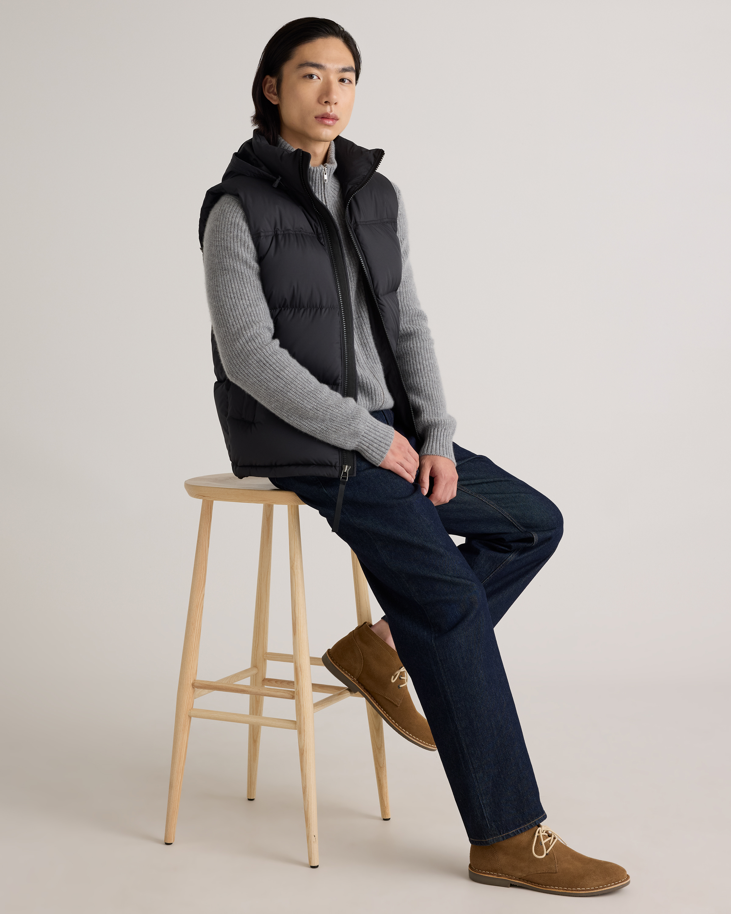 Responsible Down Puffer Vest — Image 16