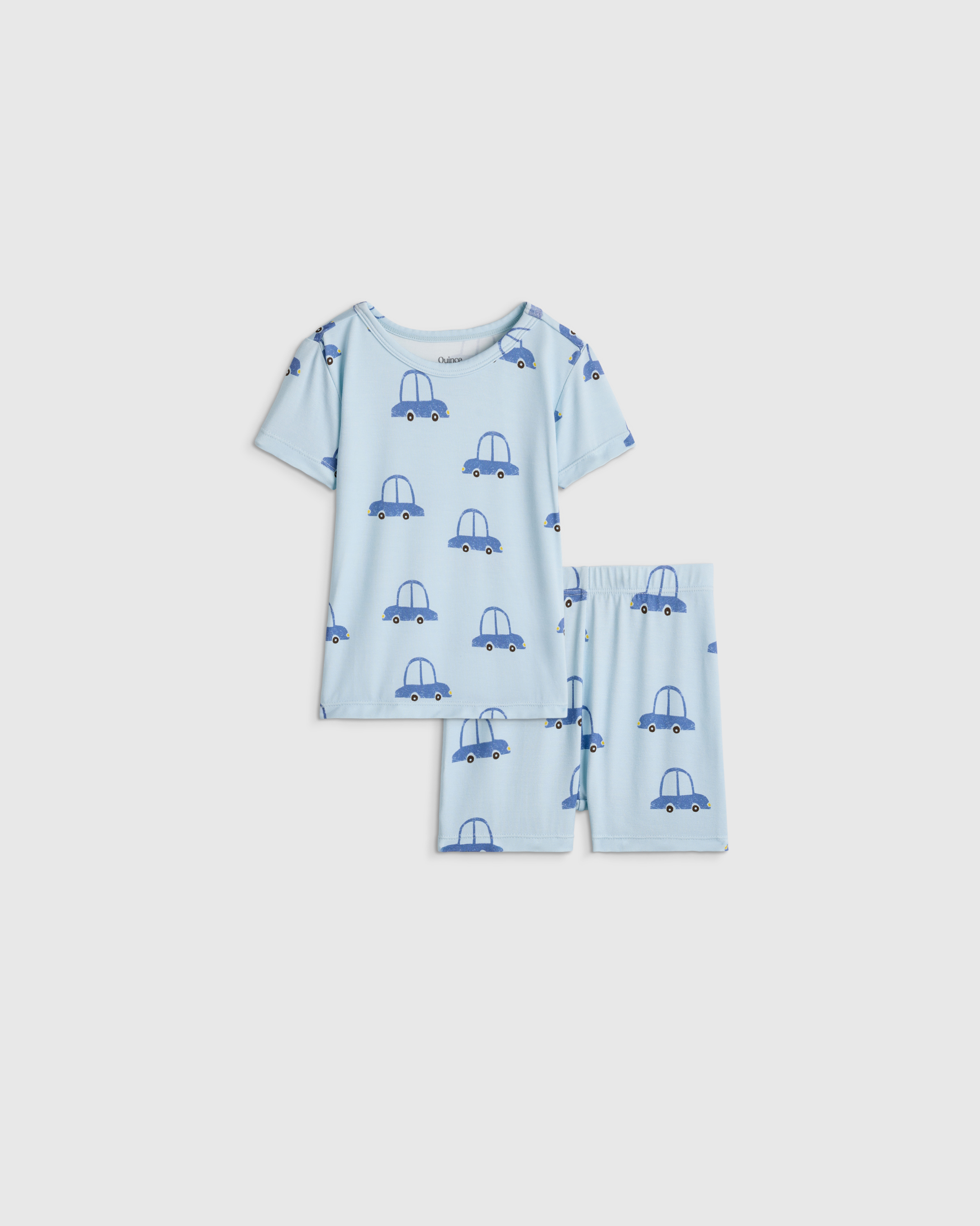 Bamboo Short Sleeve and Shorts Pajama Set — Image 7