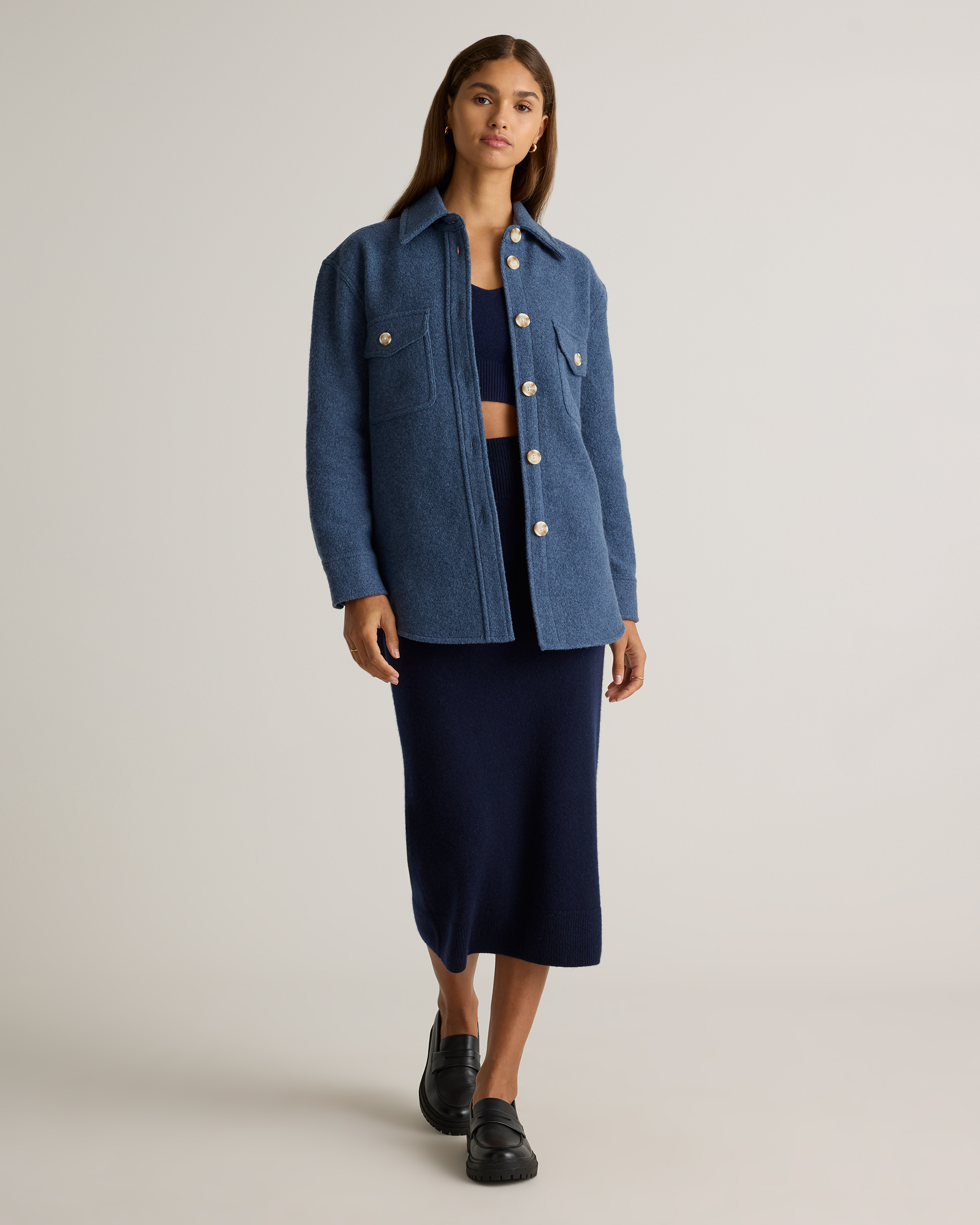 100% Merino Wool Shirt Jacket — Image 26