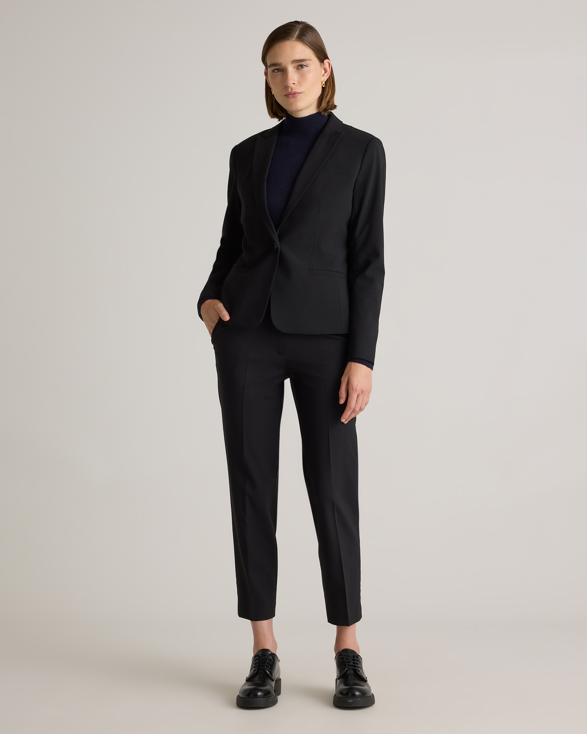 Italian Wool Tailored Blazer — Image 33