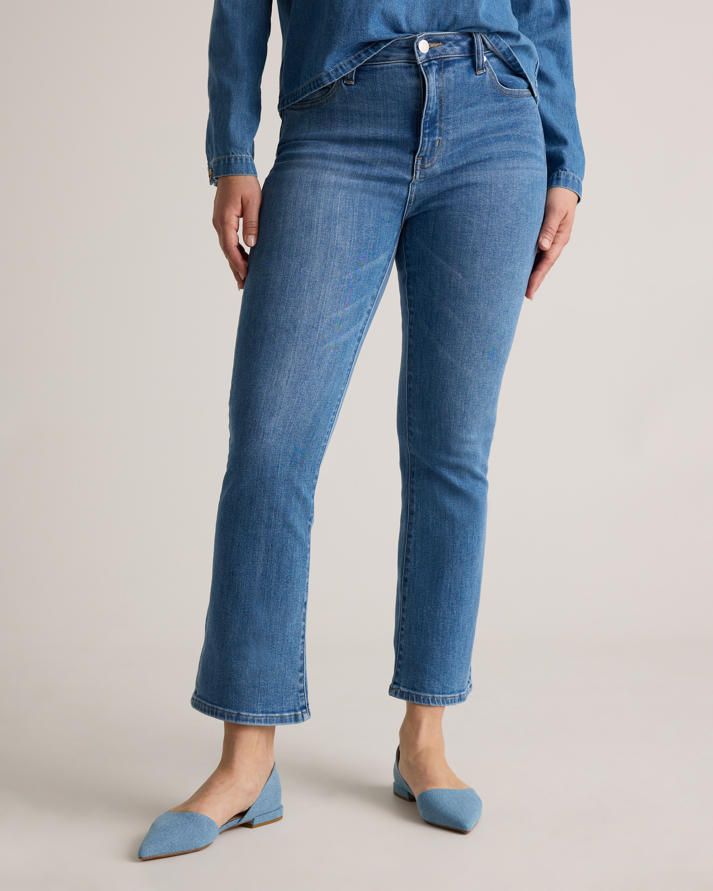 Bella Stretch Kick Flare Jeans — Image 37
