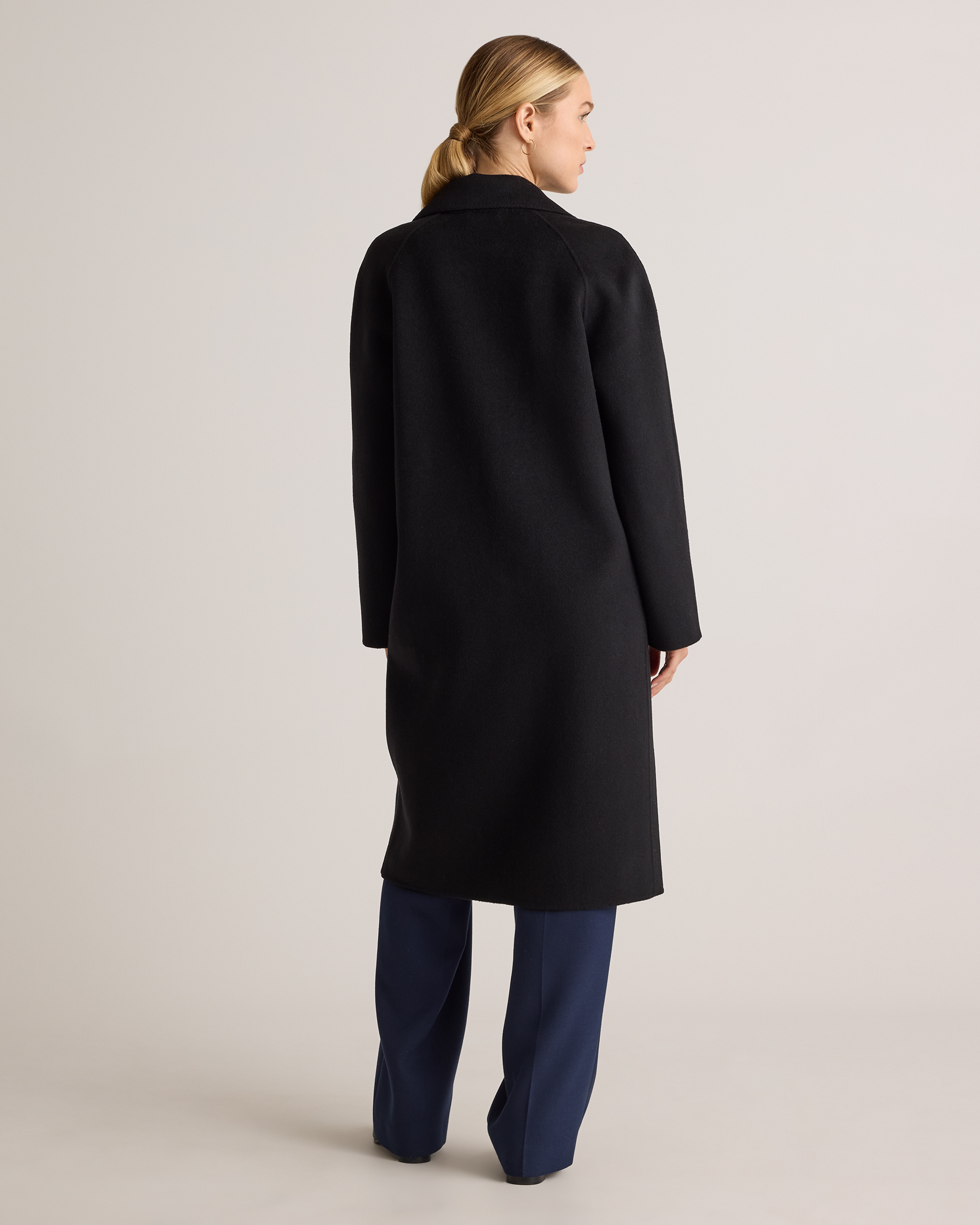 Double-Faced Merino Wool Notched Lapel Coat — Image 23