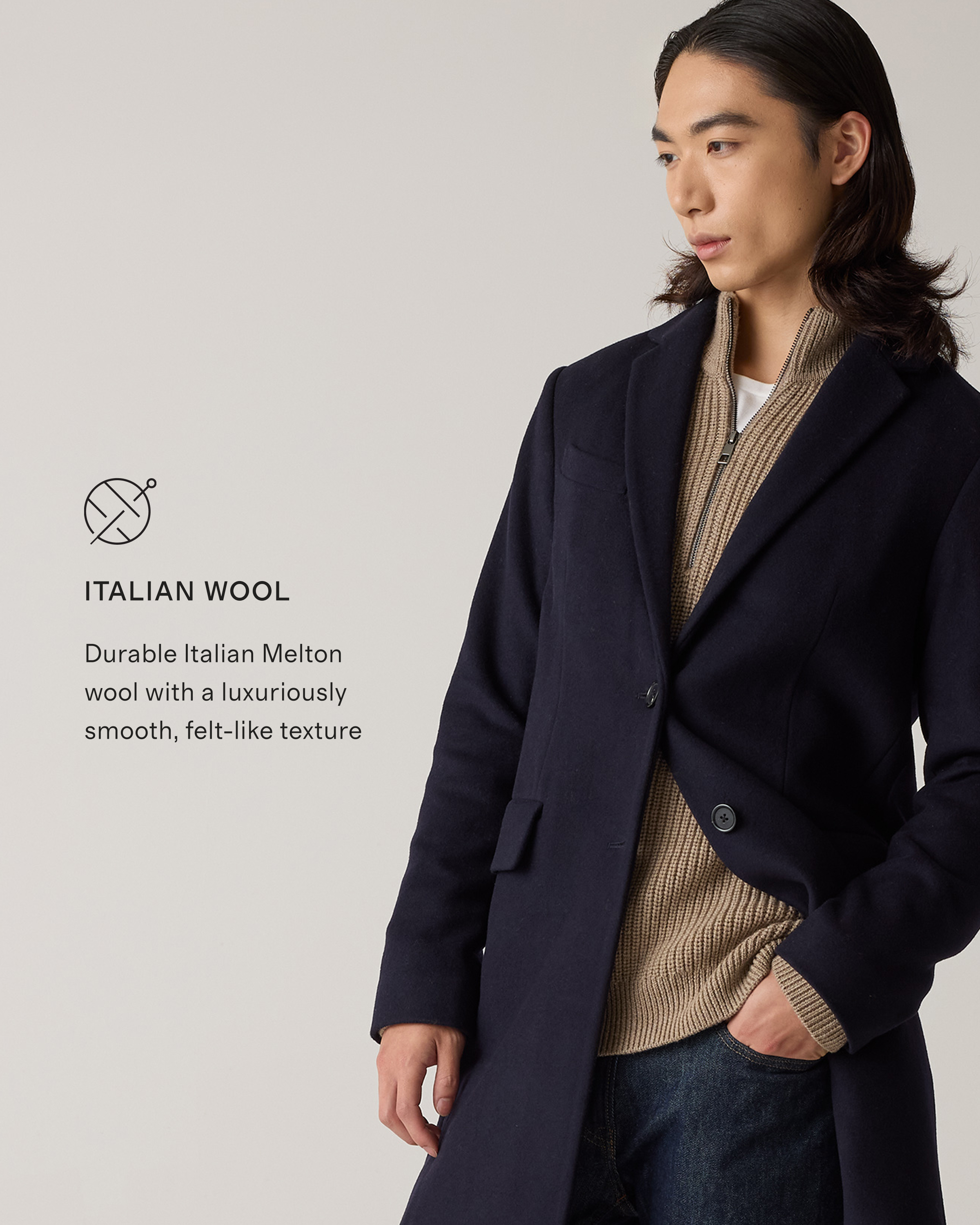 Italian Wool Overcoat — Image 7