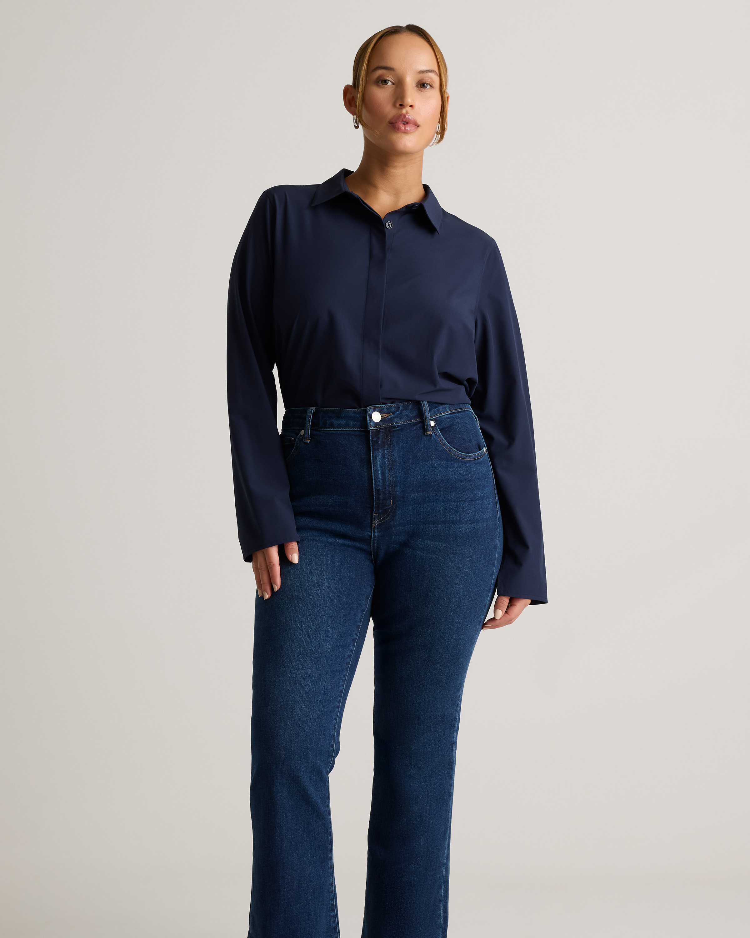 Bella Stretch Kick Flare Jeans — Image 172