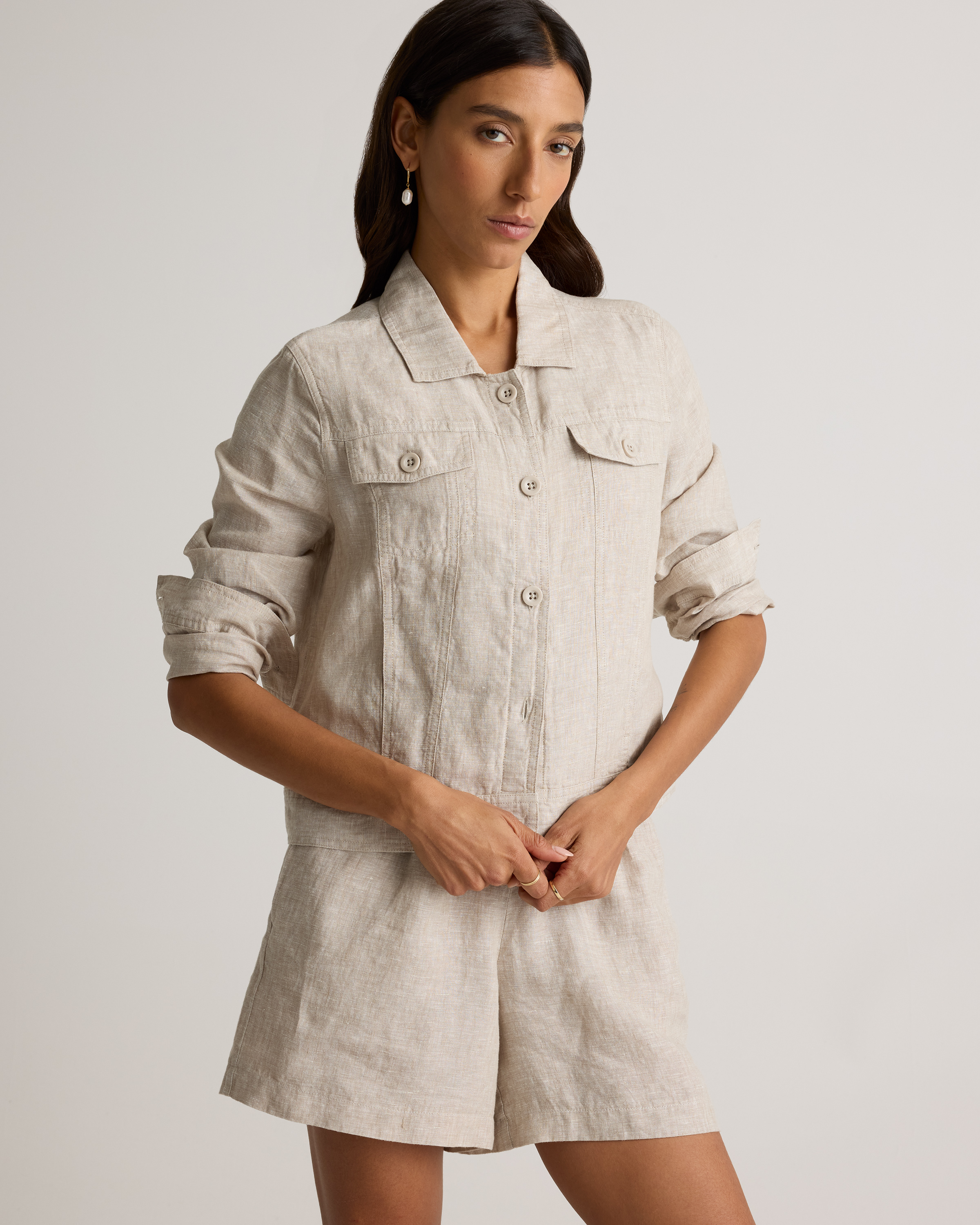 100% European Linen Jacket — Image 9