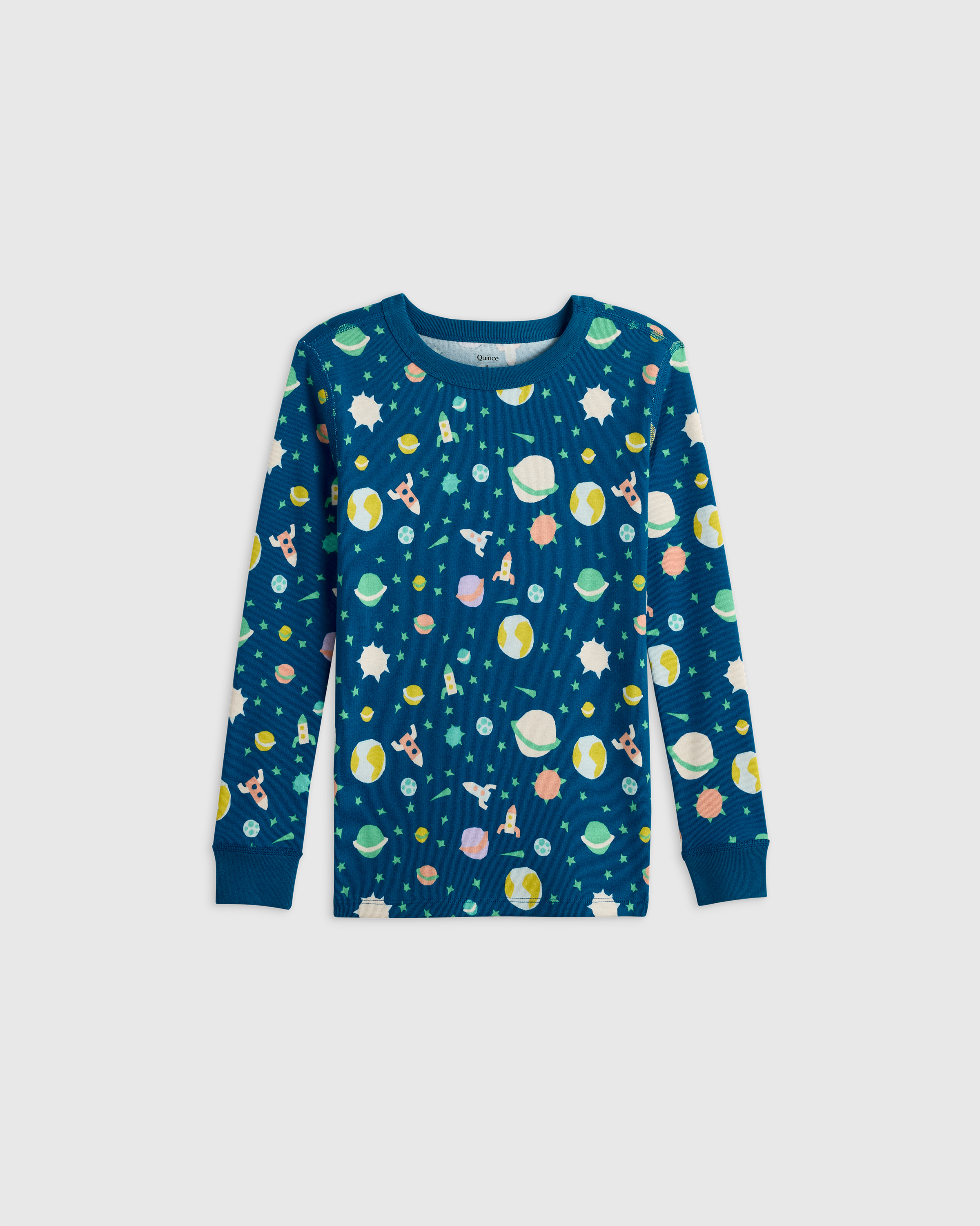 100% Organic Cotton Long Sleeve and Pant Pajama Set — Image 7