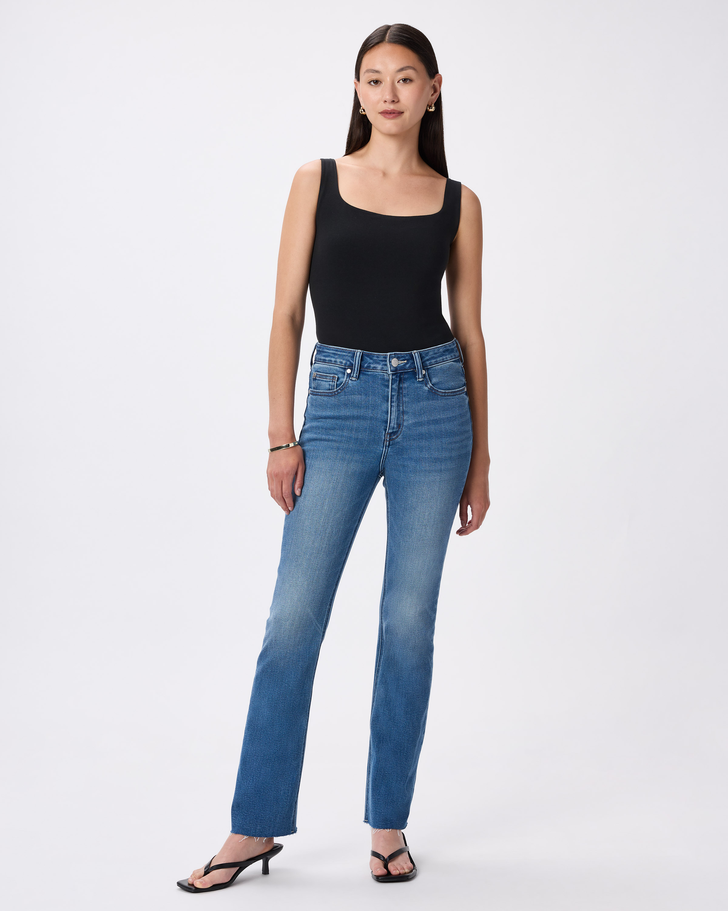 Bella Stretch Kick Flare Jeans — Image 180