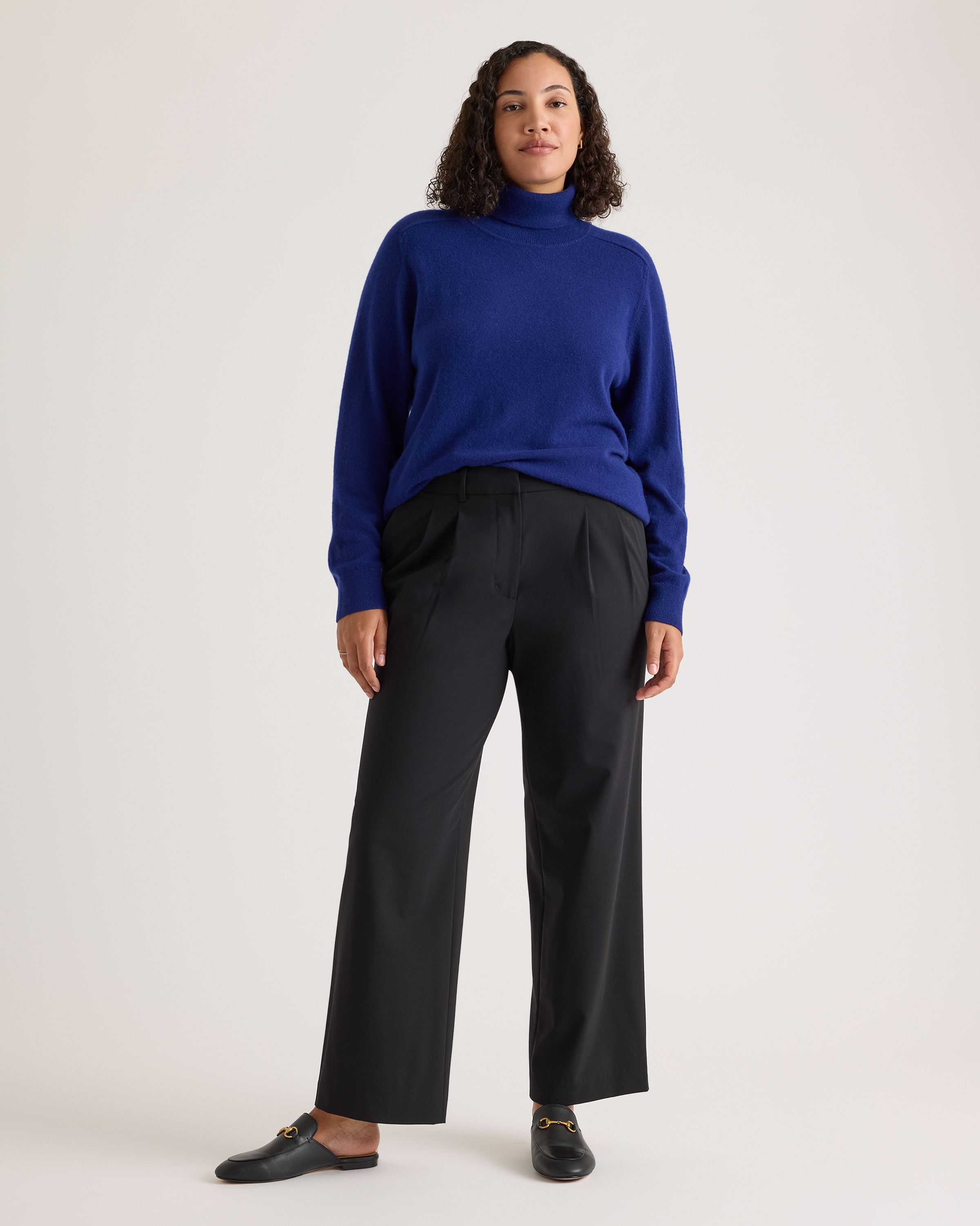 Italian Wool Pleated Trouser — Image 4