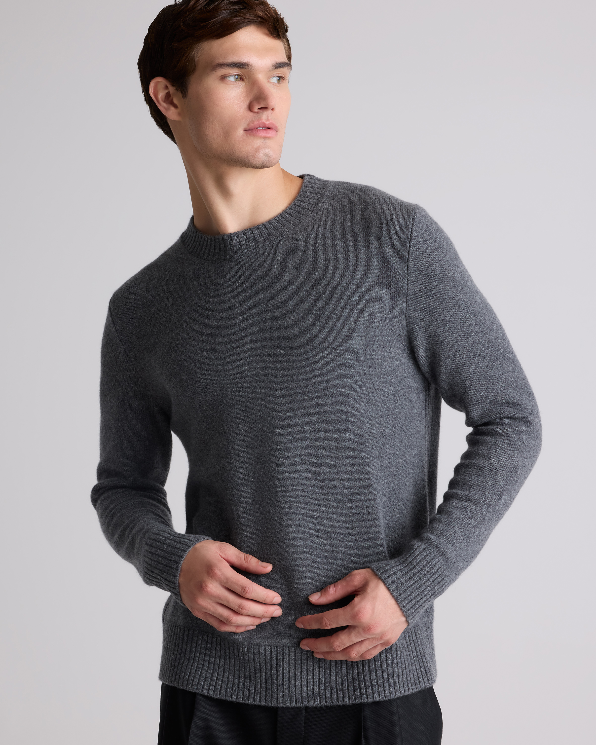 Luxe Baby Cashmere Crewneck Sweater — Image 5