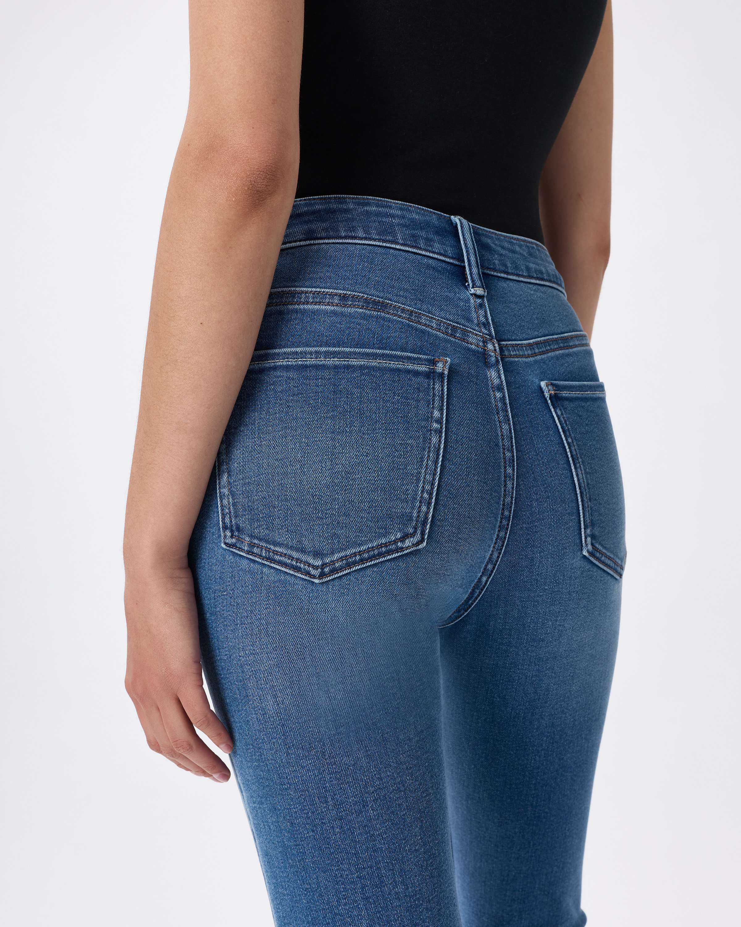 Bella Stretch Kick Flare Jeans — Image 36
