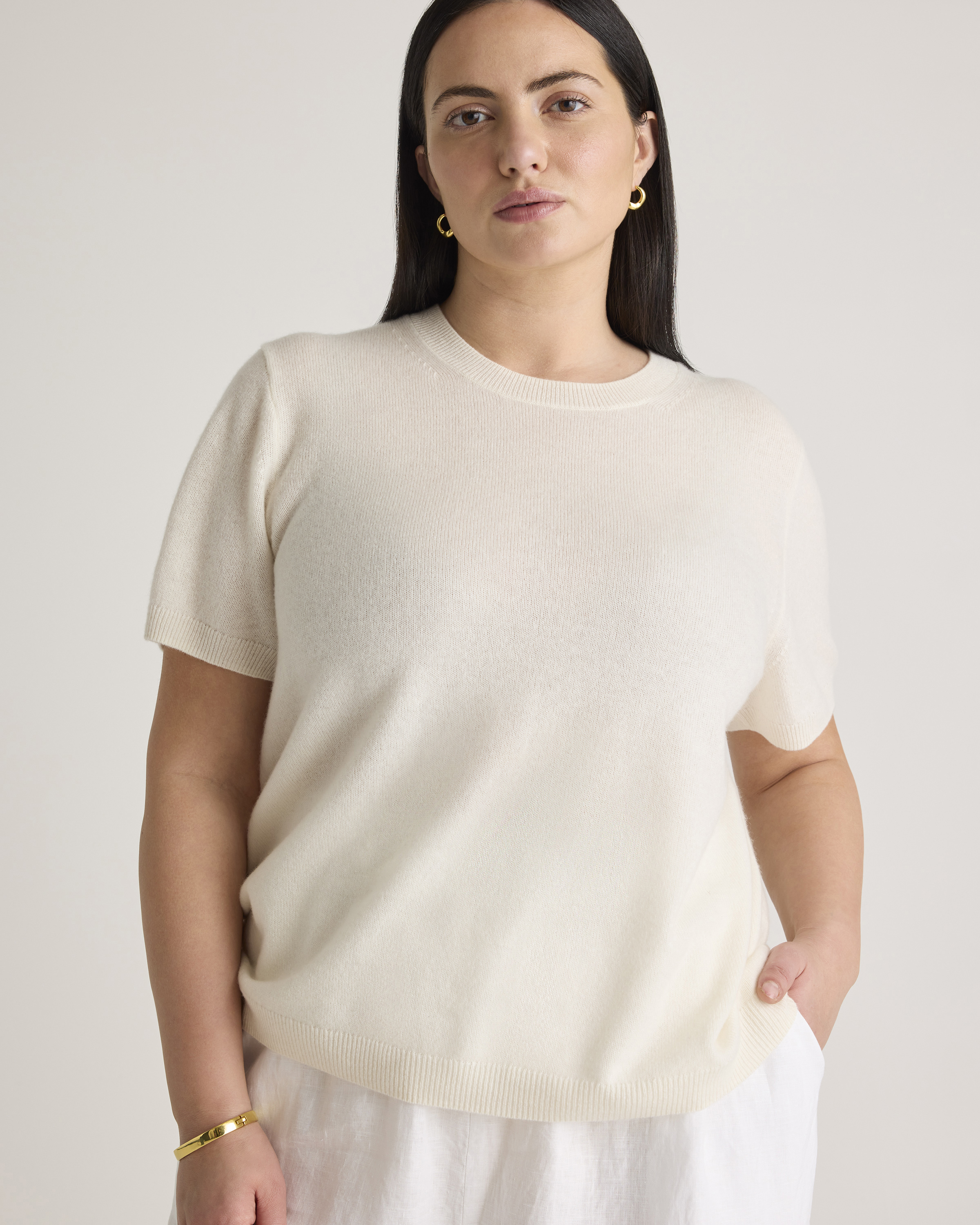 Mongolian Cashmere Tee — Image 7