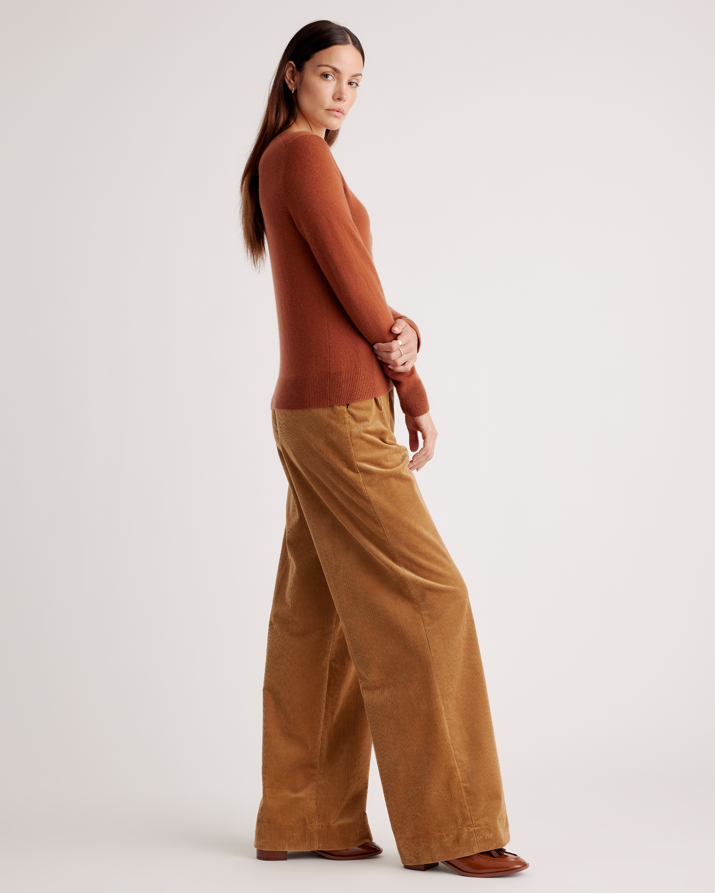 Mongolian Spring Cashmere Crewneck Sweater — Image 36