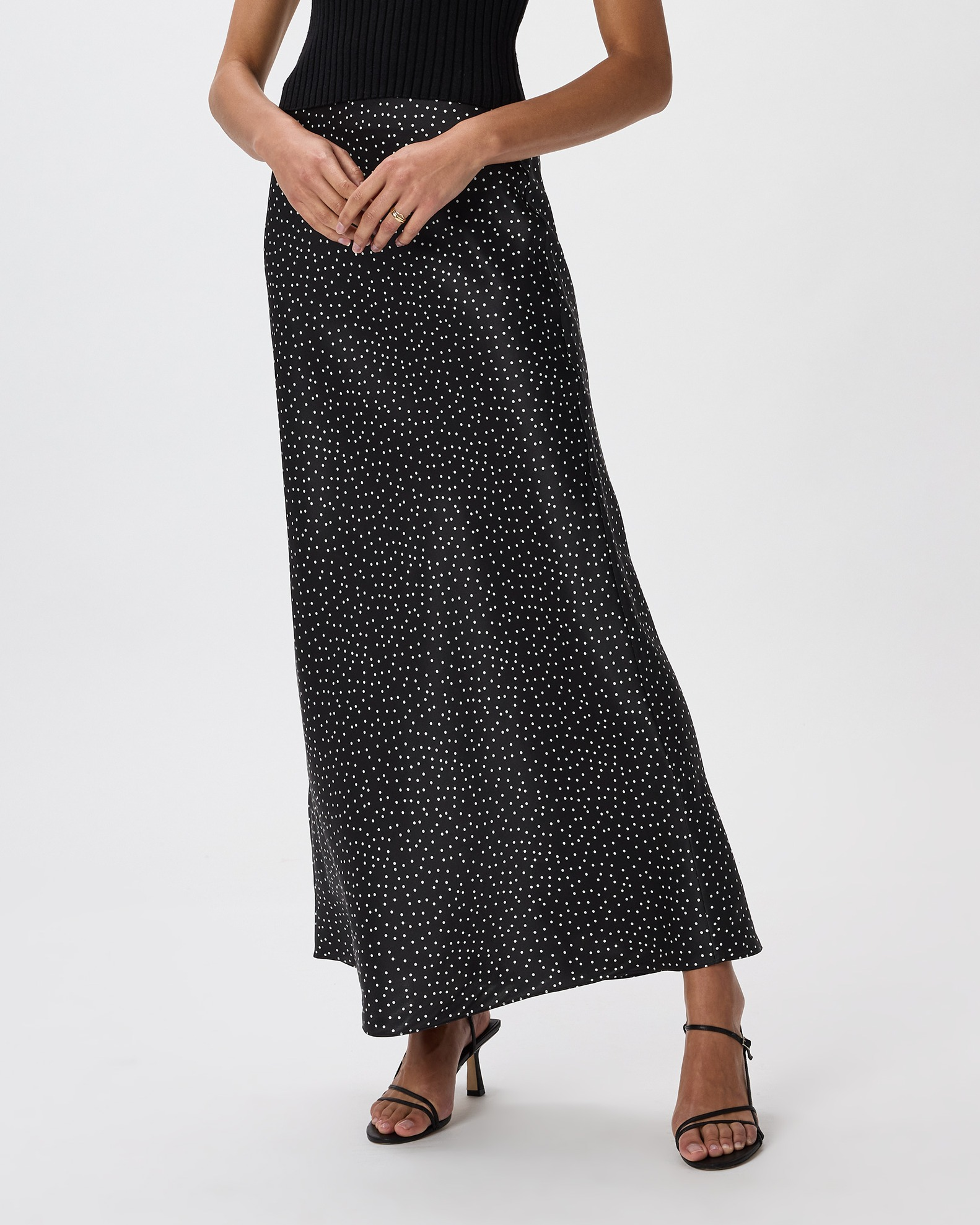 100% Washable Silk Maxi Skirt — Image 60