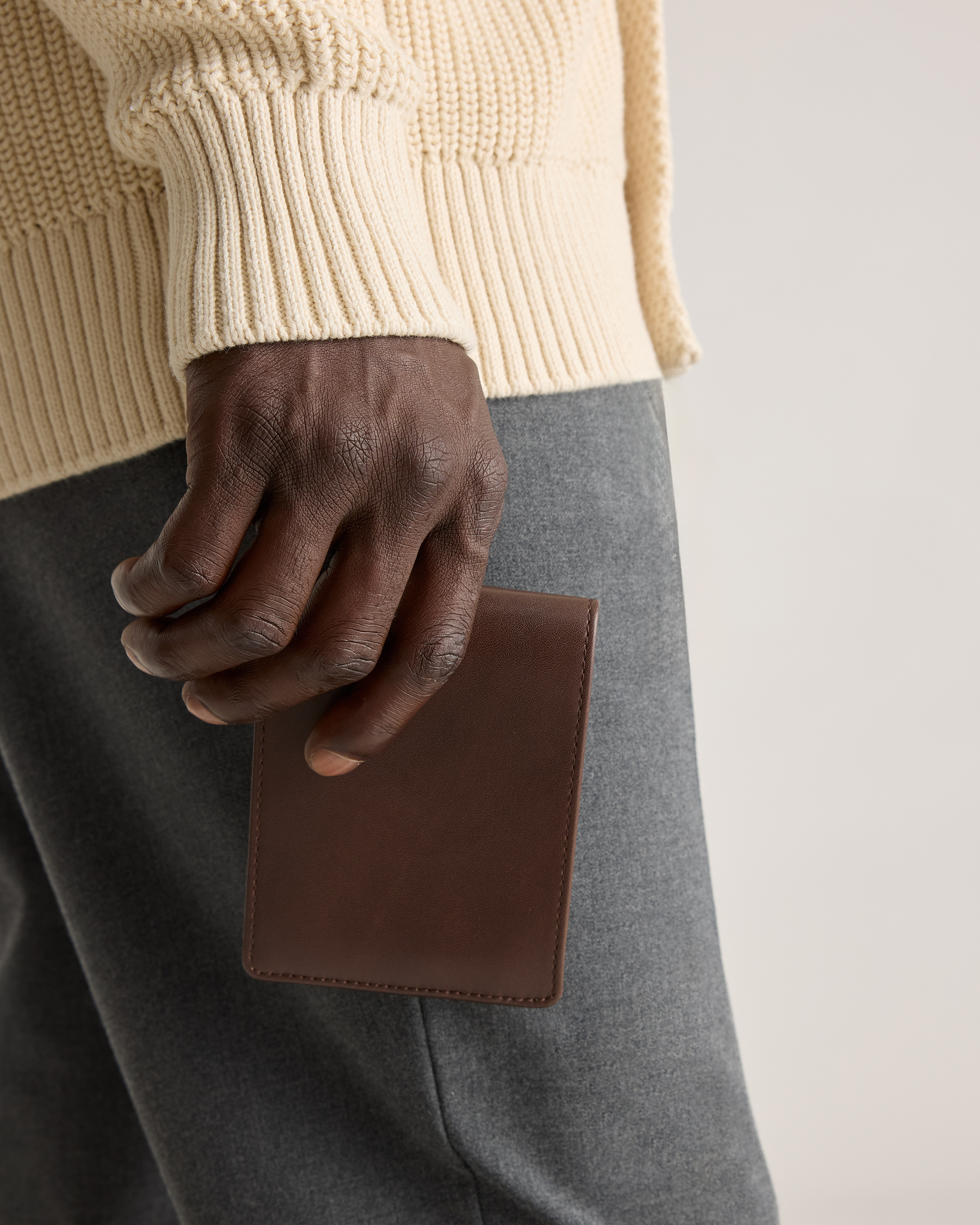 Italian Leather Bifold Wallet — Image 3