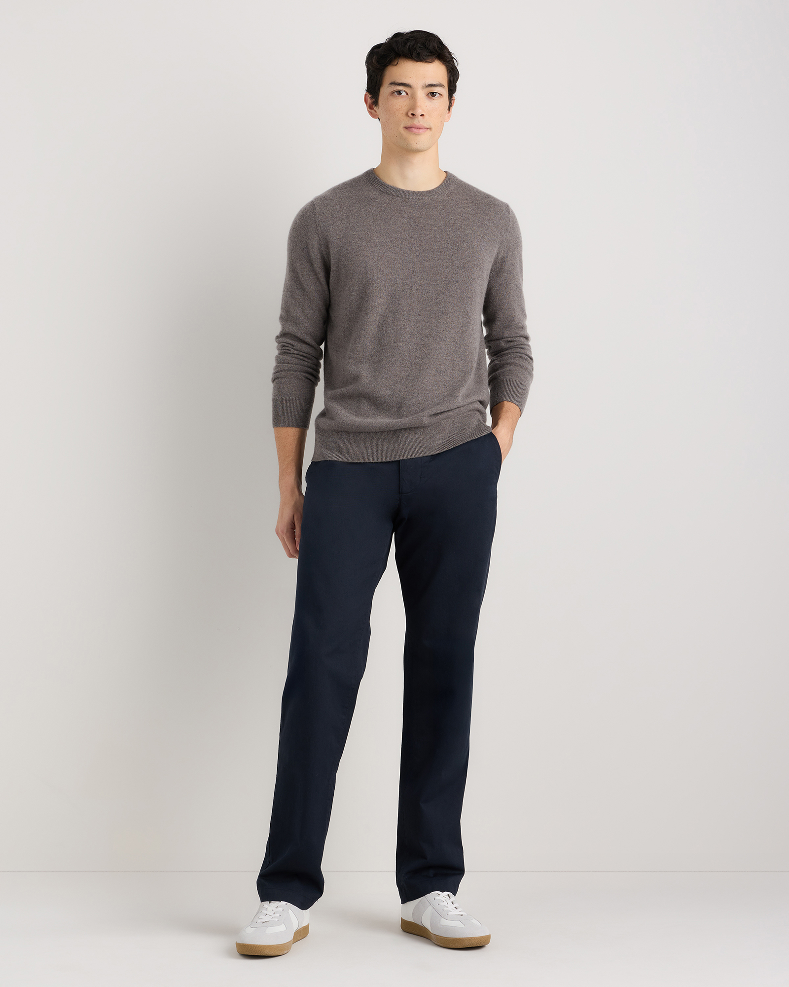 Mongolian Cashmere Crewneck Sweater — Image 51