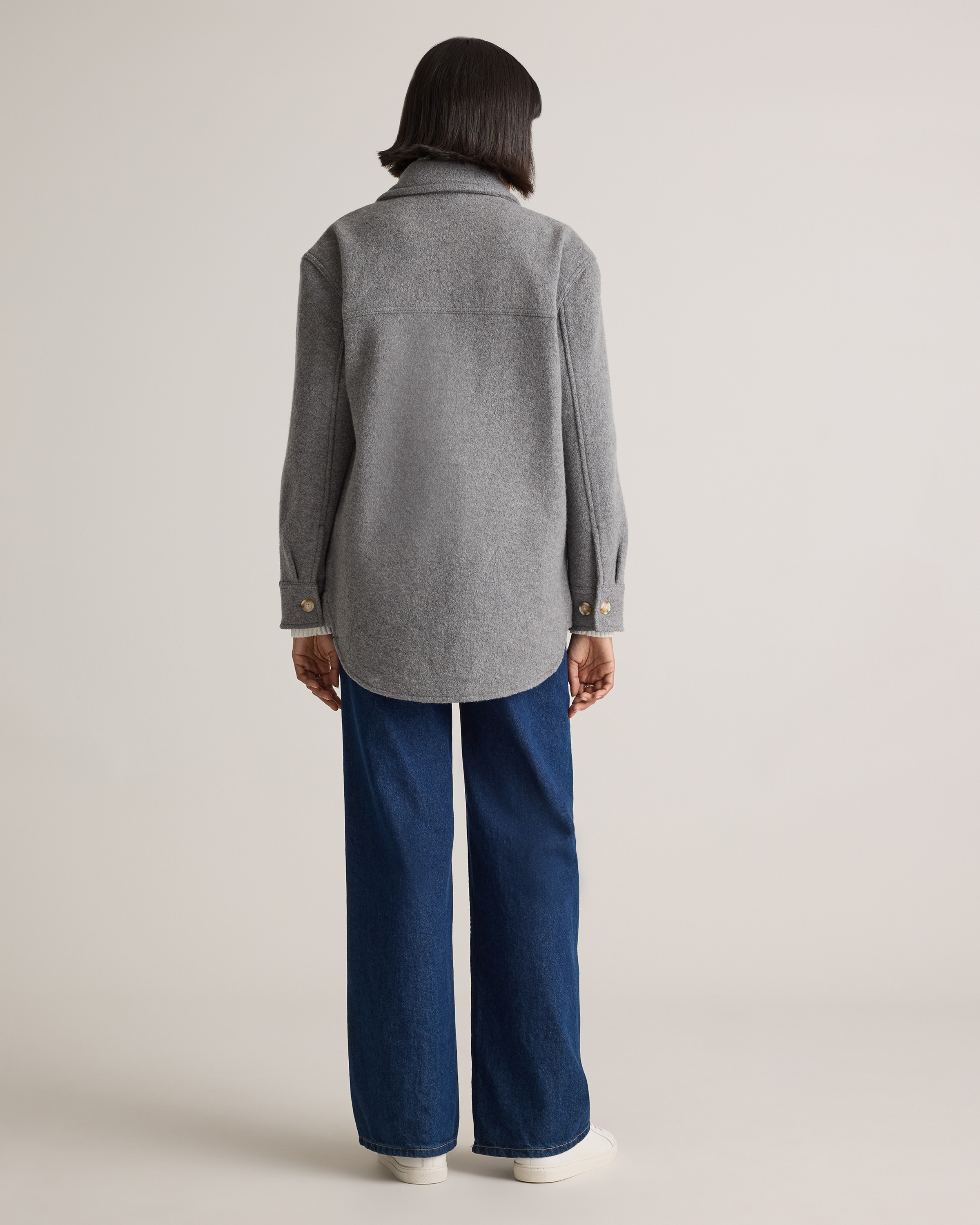 100% Merino Wool Shirt Jacket — Image 33