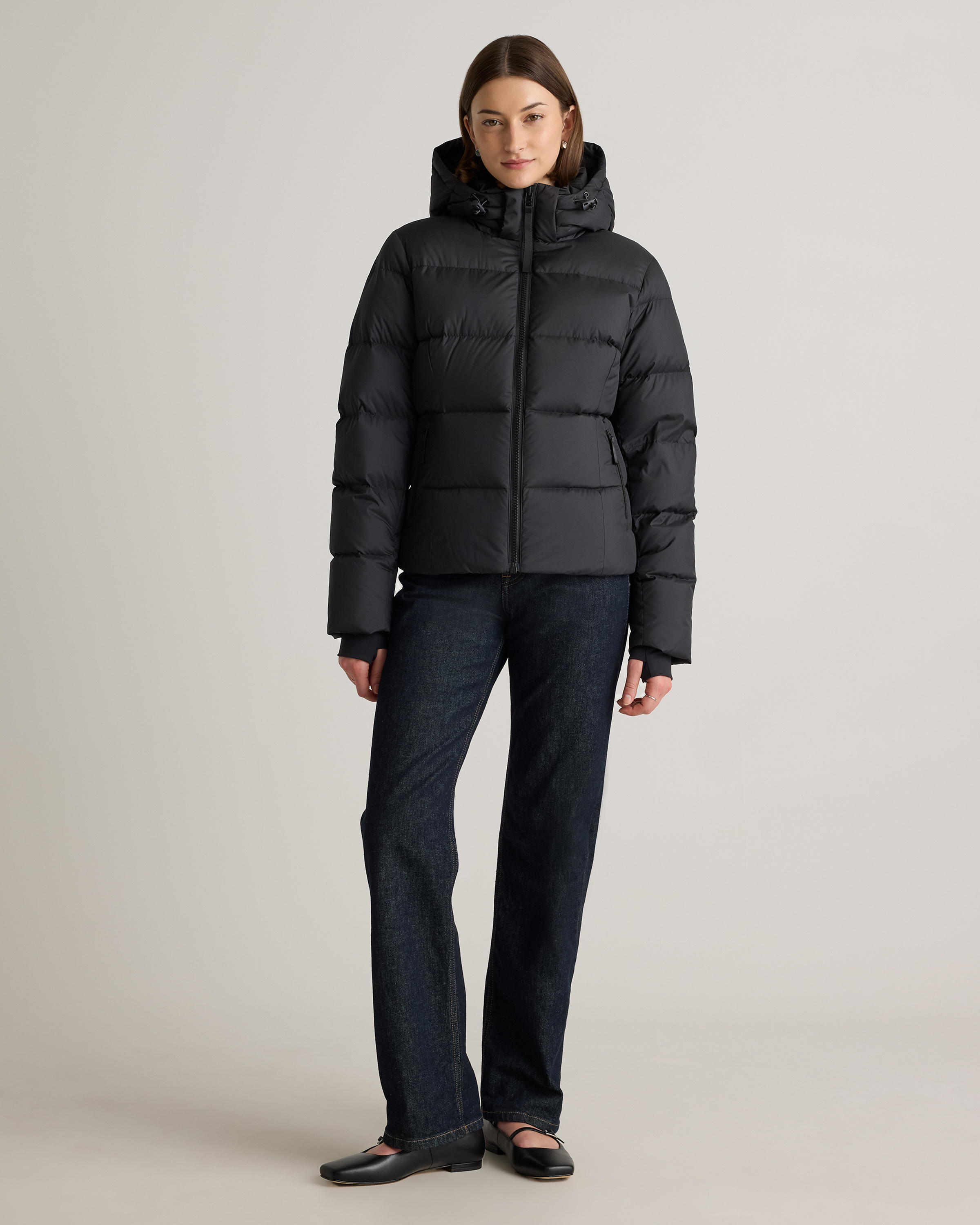 Responsible Down Cinch Waist Puffer Jacket — Image 19