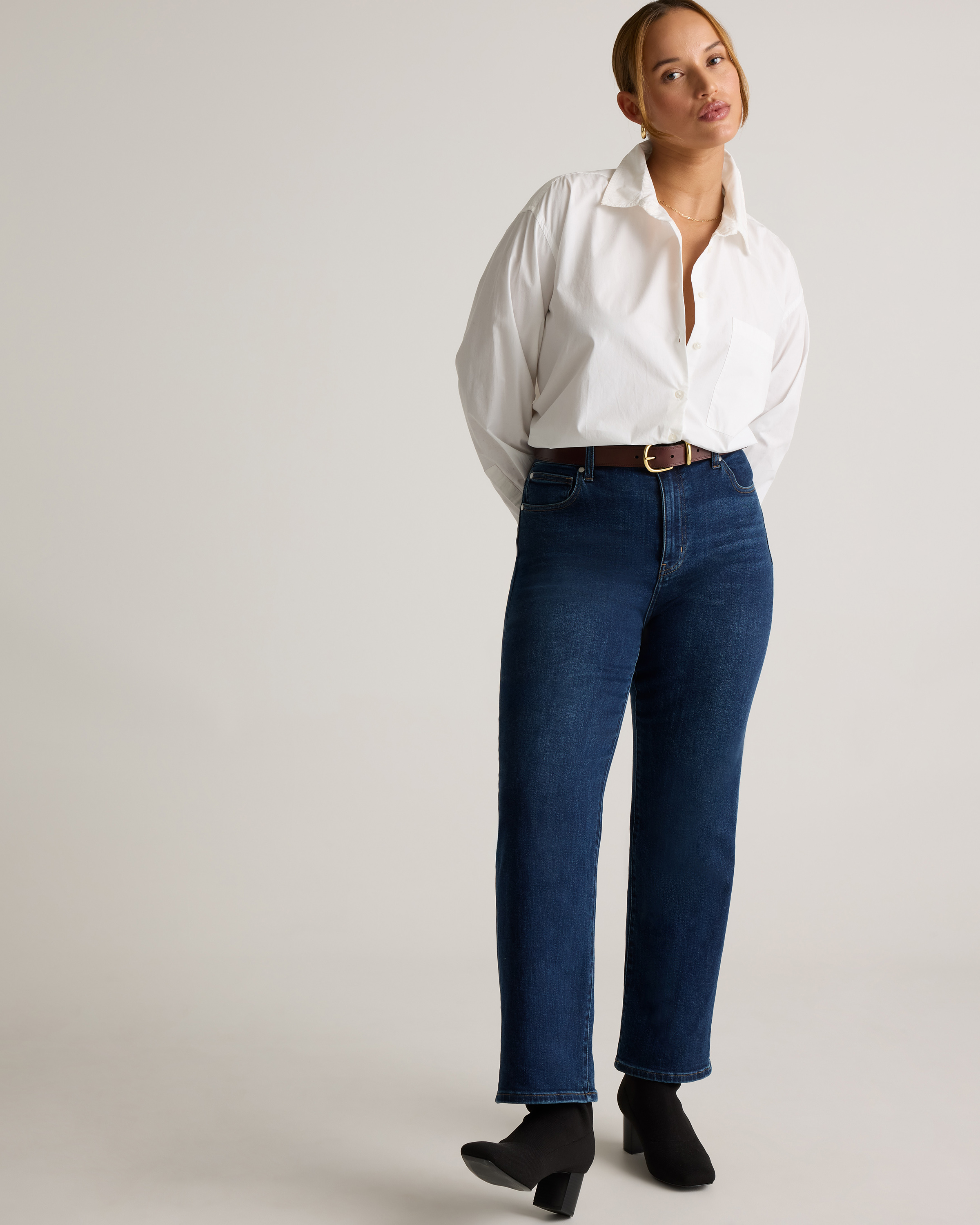 Bella Stretch Straight Jeans — Image 140