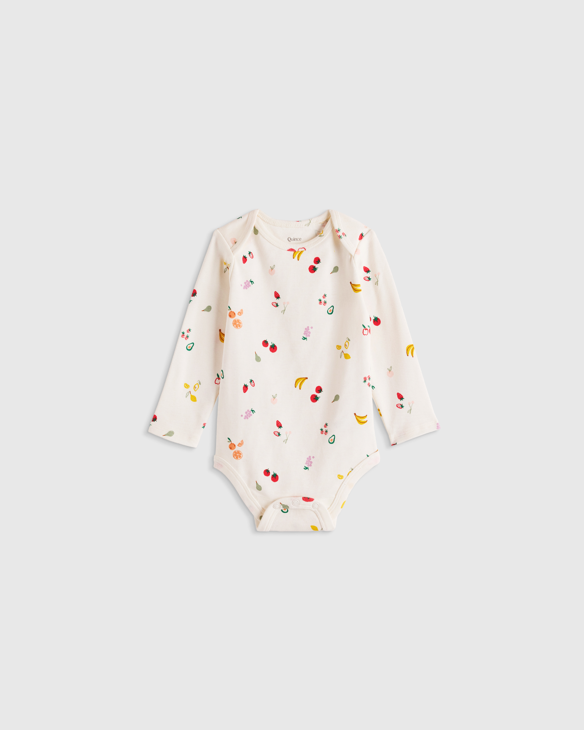 100% Organic Cotton Long Sleeve Bodysuit — Image 9