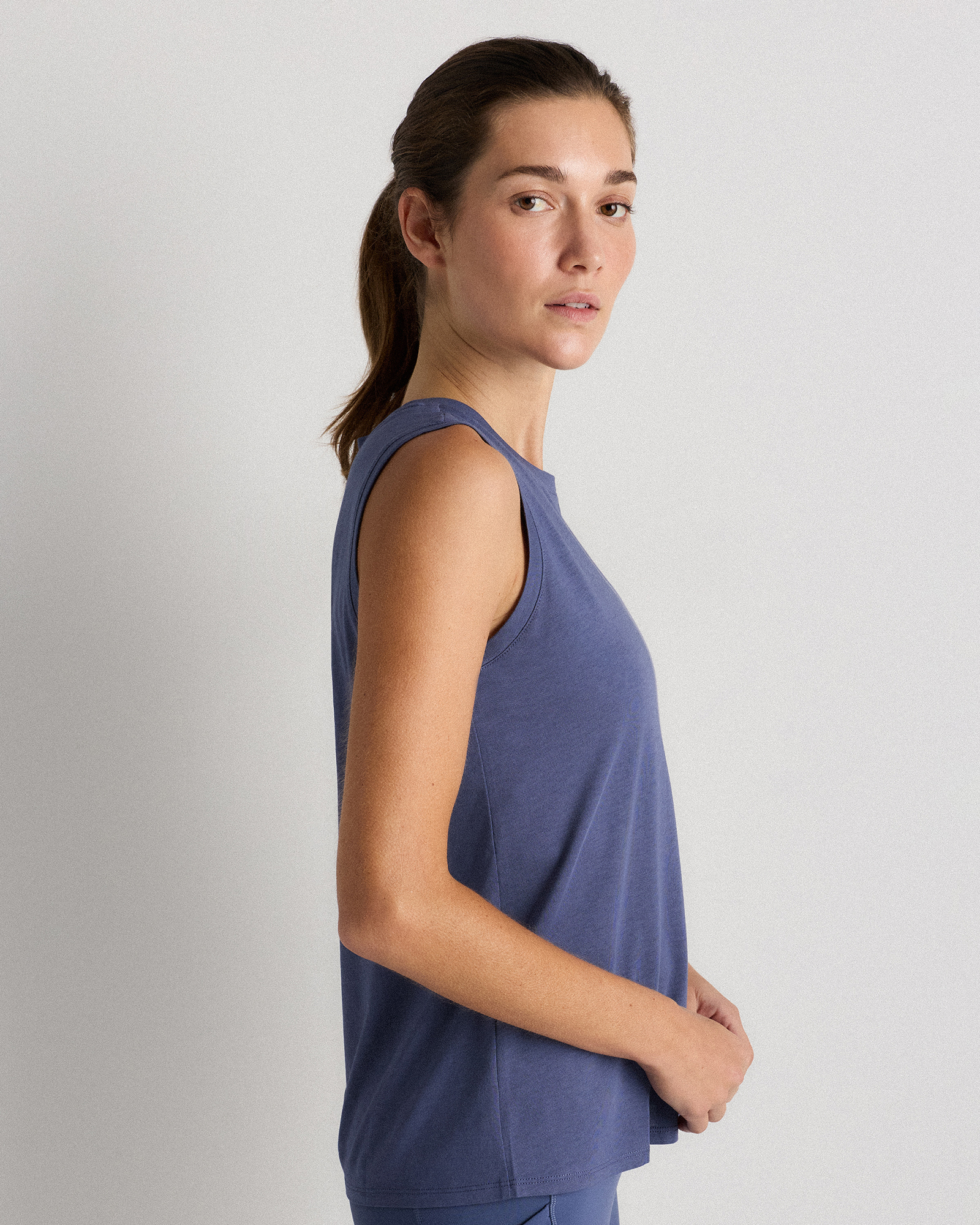 Cotton Modal Muscle Tank — Image 16