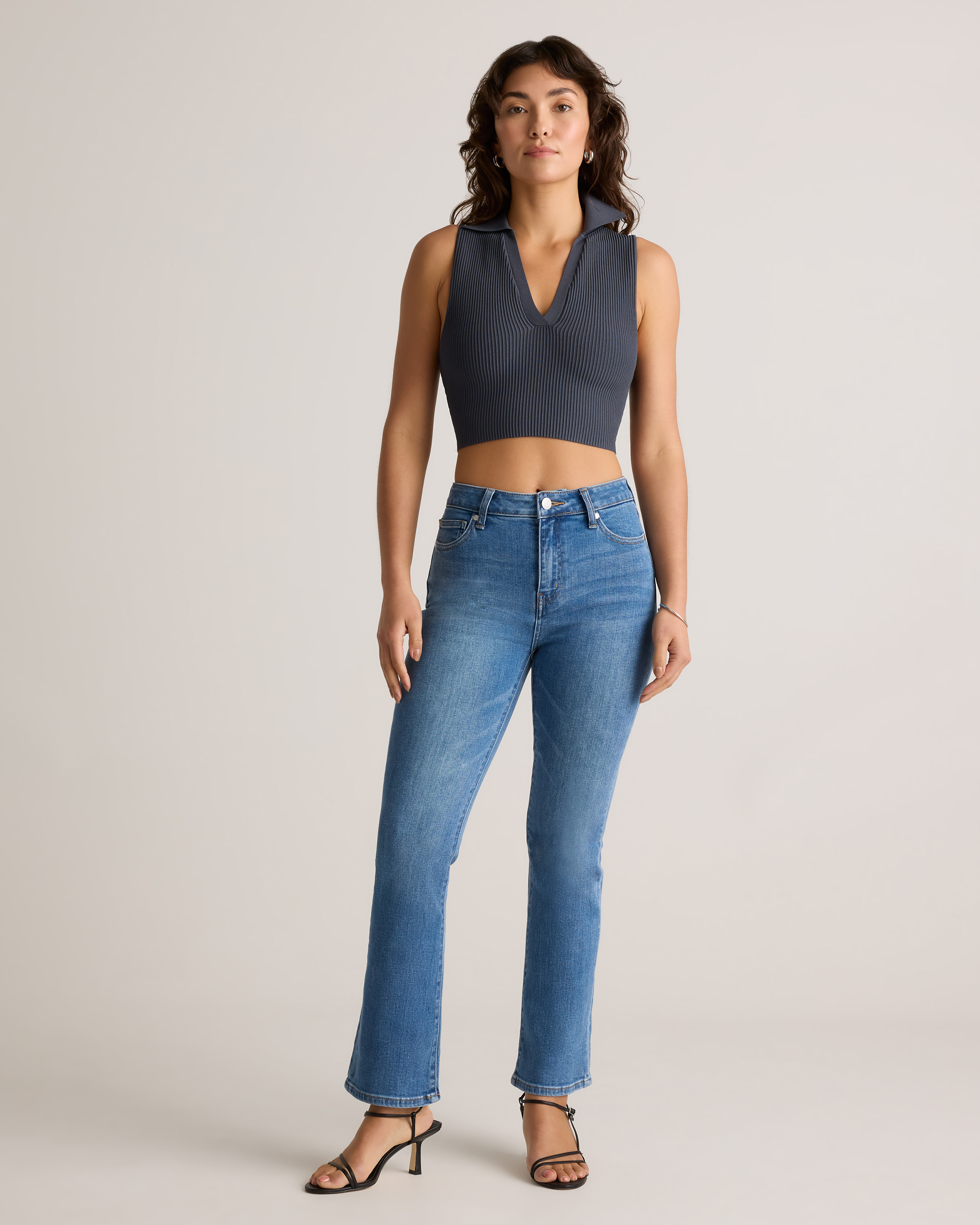 Bella Stretch Kick Flare Jeans — Image 170