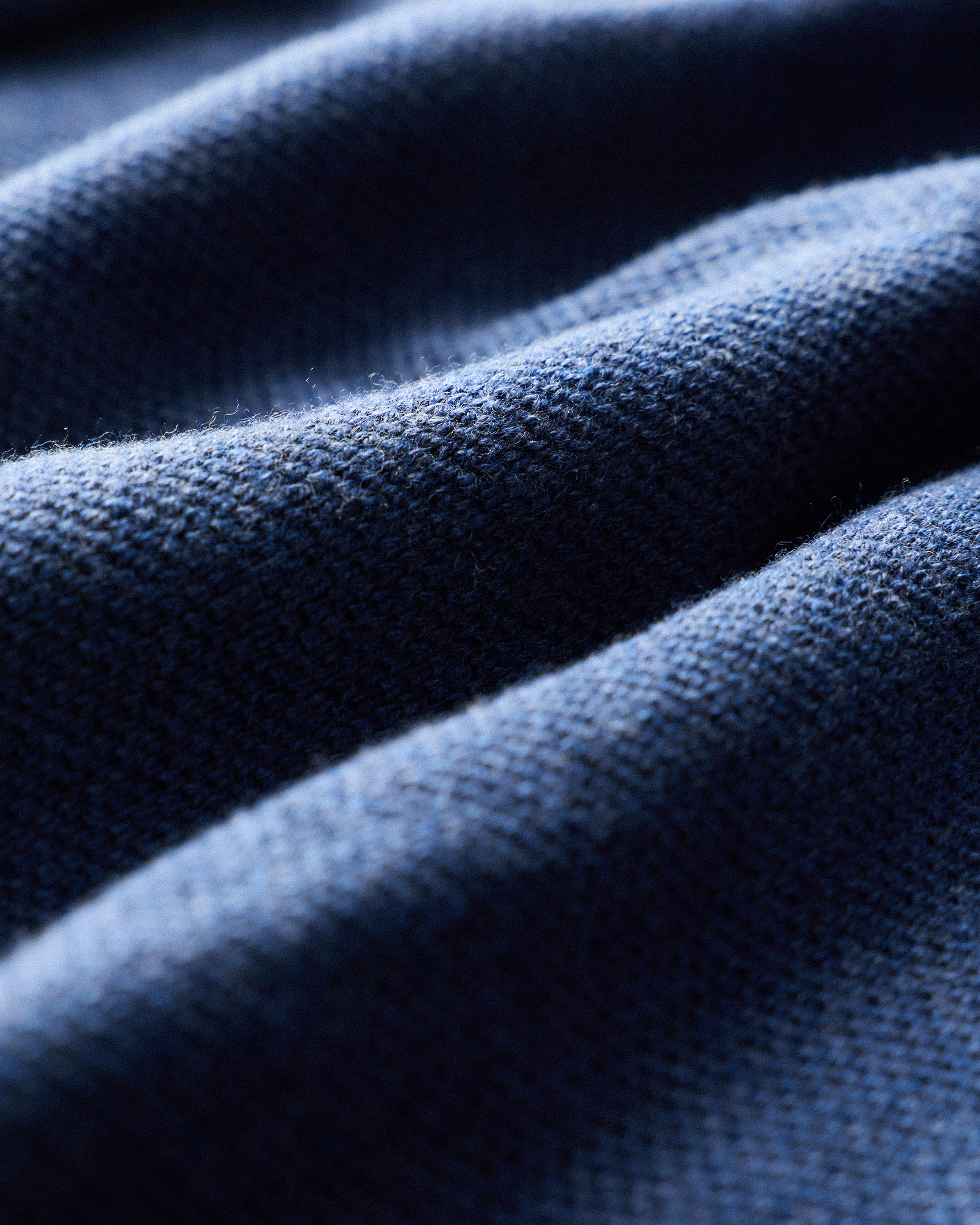 100% Organic Cotton Pique Crewneck Sweater — Image 3