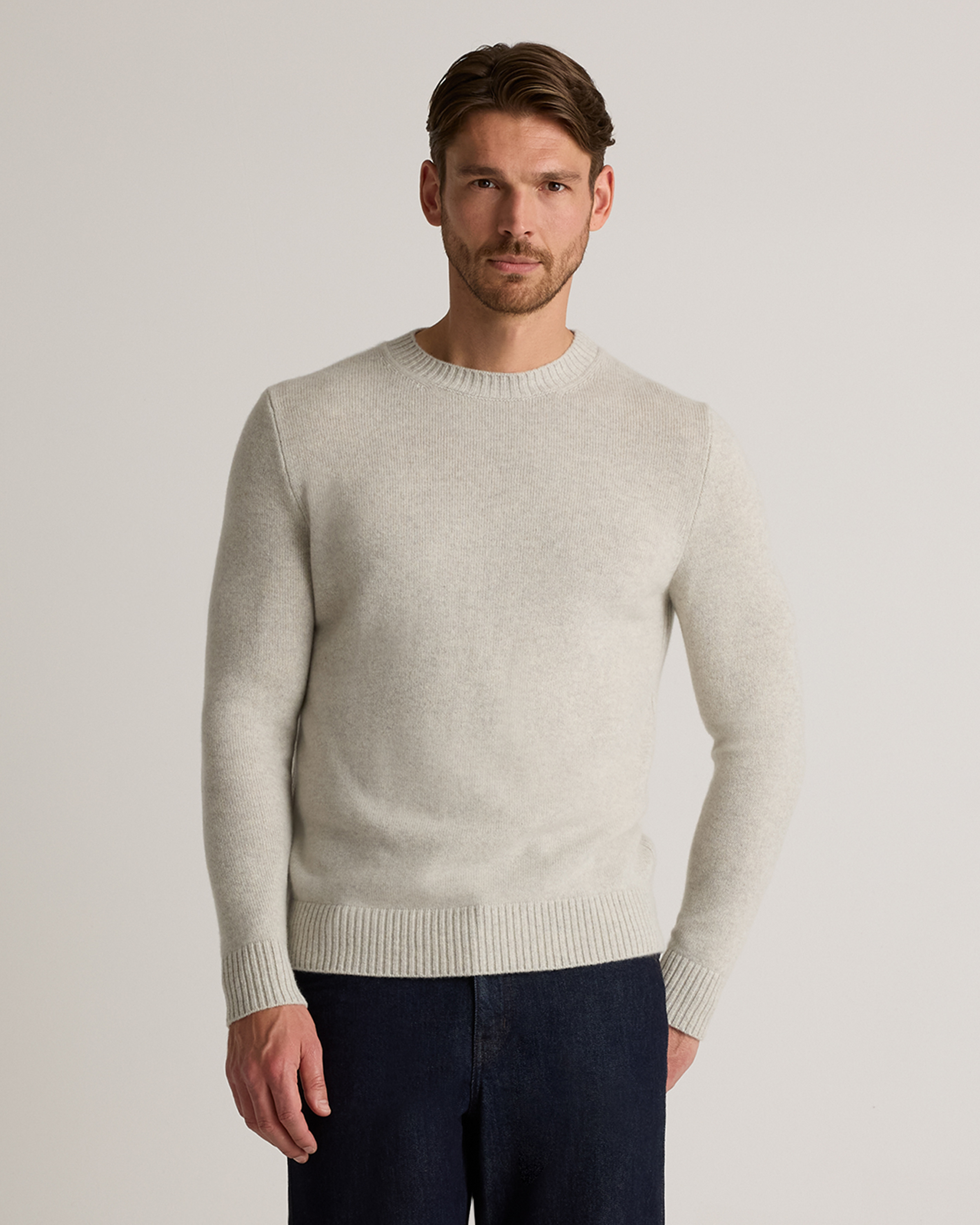 Luxe Baby Cashmere Crewneck Sweater — Image 16