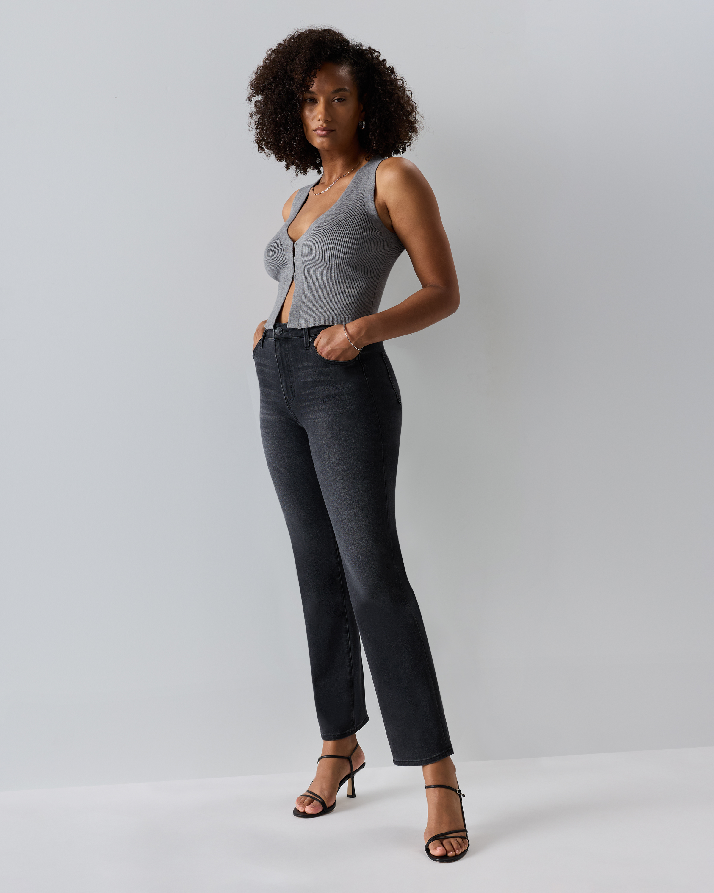 Bella Stretch Straight Jeans — Image 88