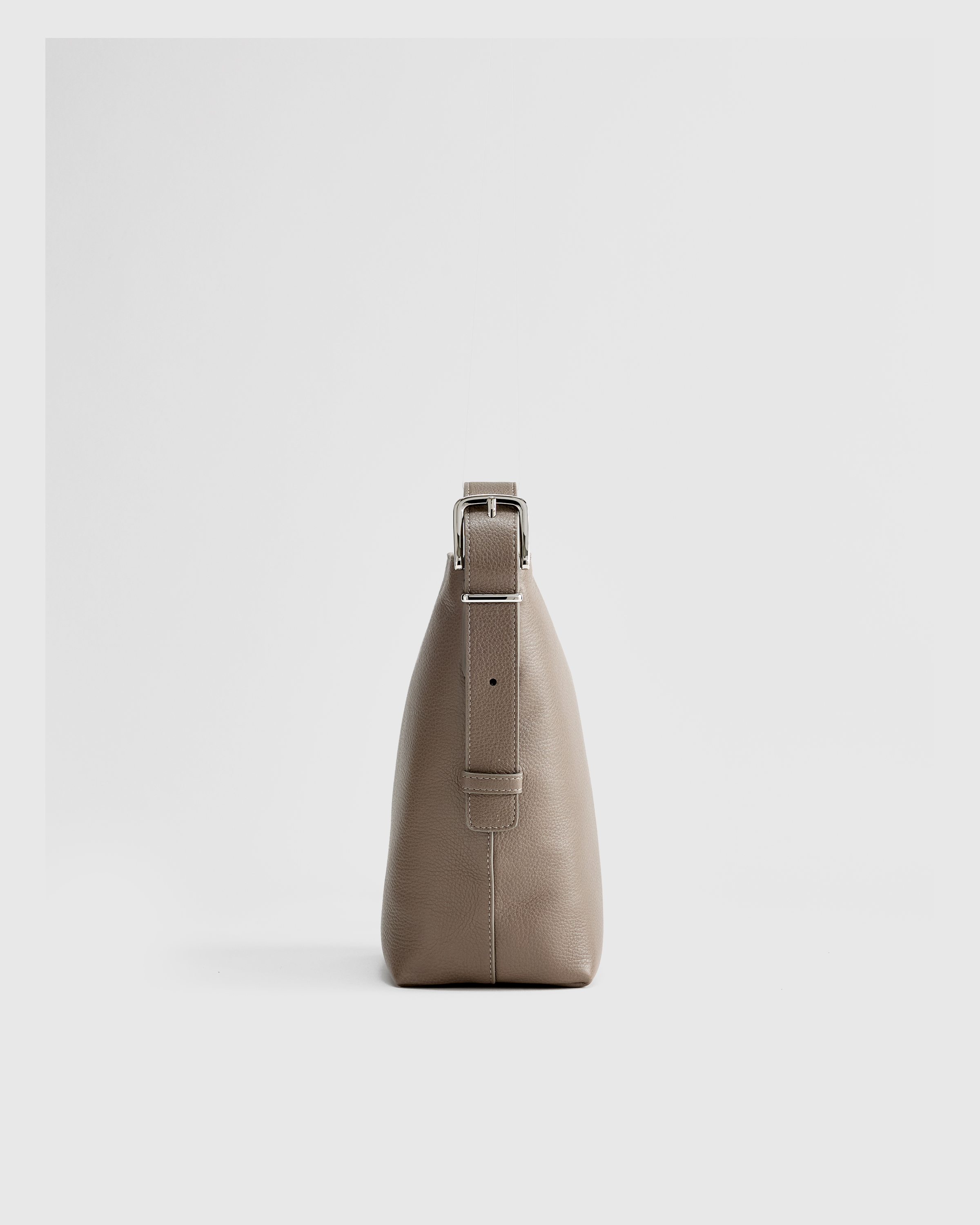 Italian Leather Bucket Crossbody — Image 11