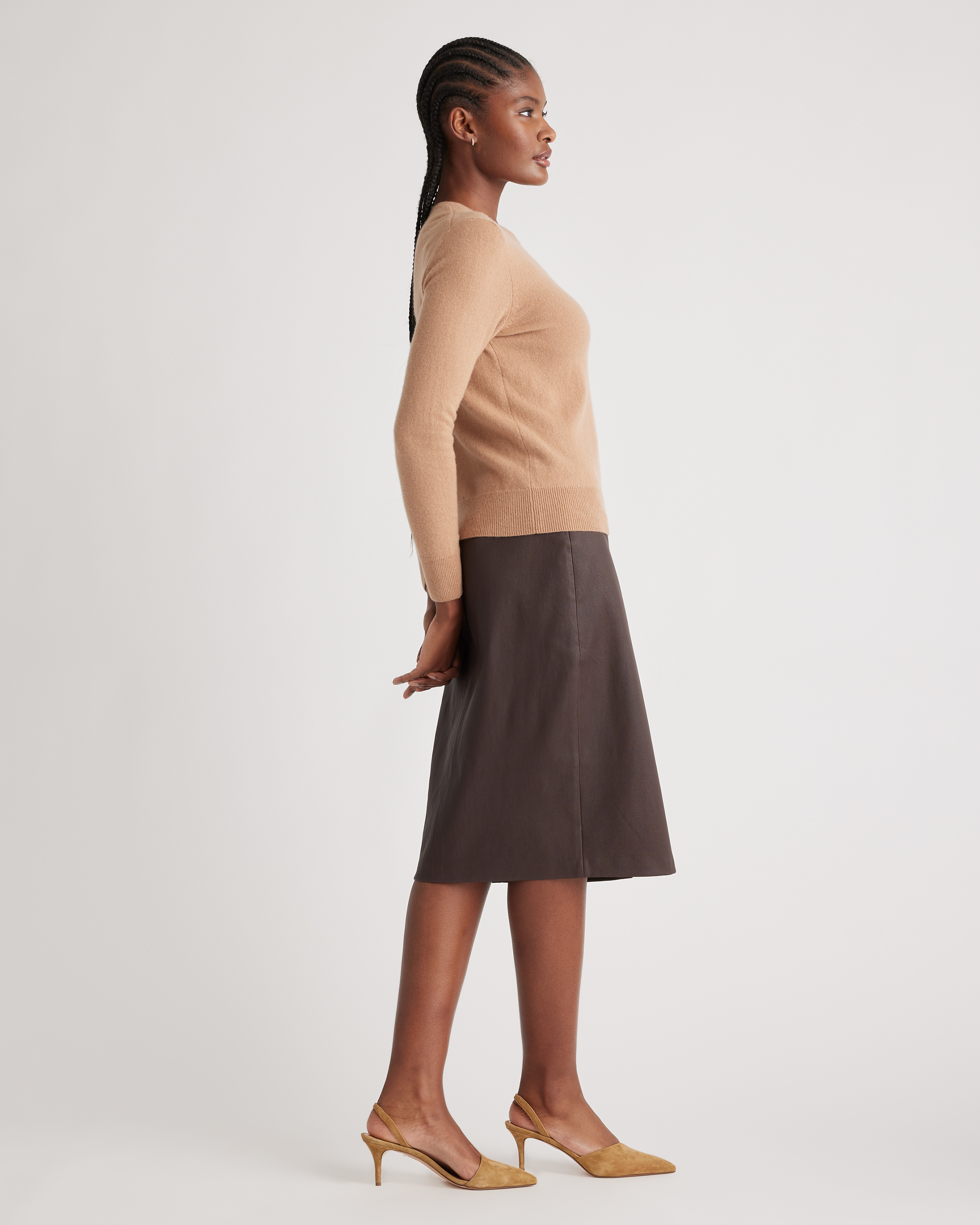 Mongolian Spring Cashmere Crewneck Sweater — Image 25