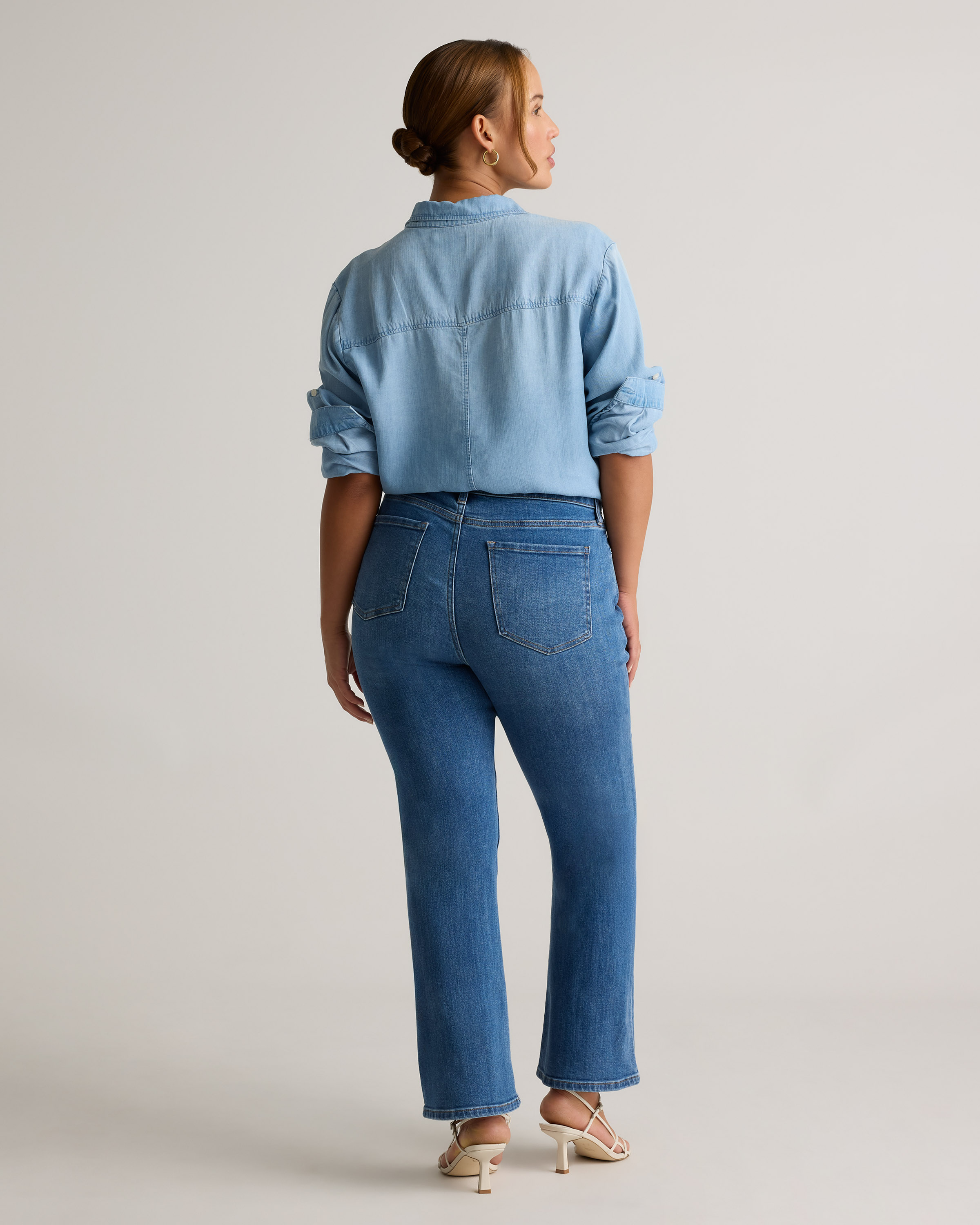 Bella Stretch Kick Flare Jeans — Image 178