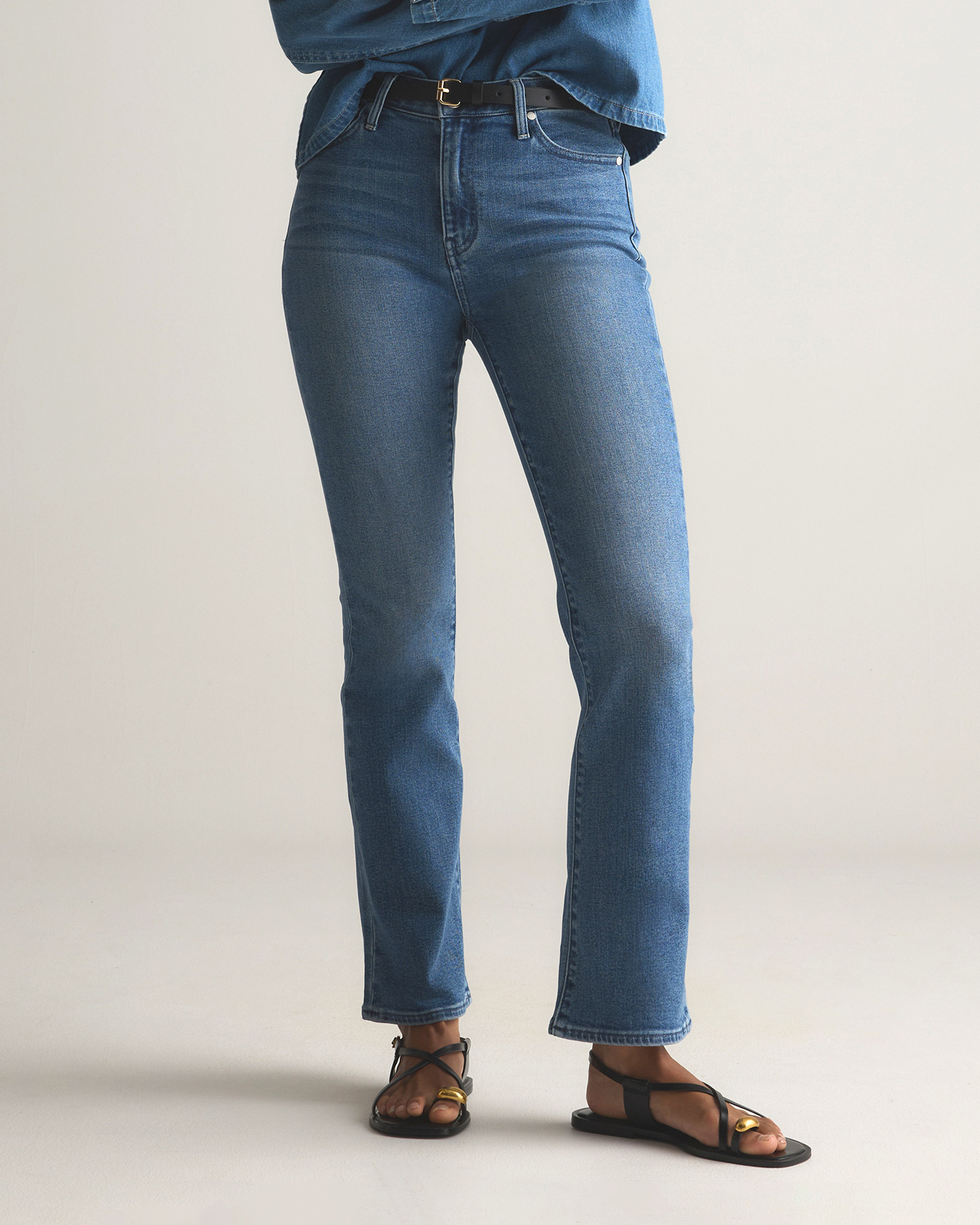 Bella Stretch Kick Flare Jeans — Image 51